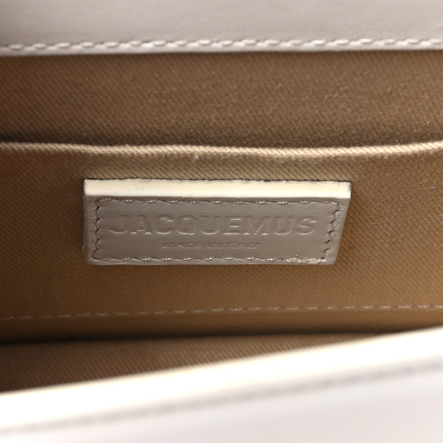 Jacquemus Smooth Calfskin Le Chiquito Moyen White 6 of 9