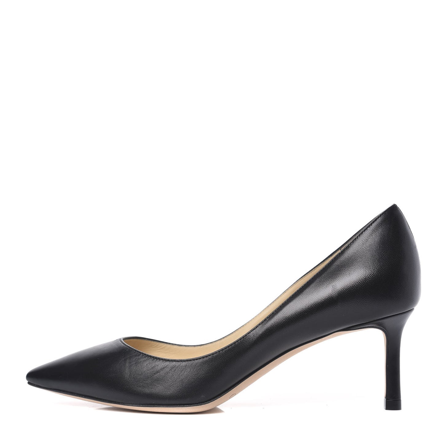 Smooth Calfskin Pumps 35.5 Black