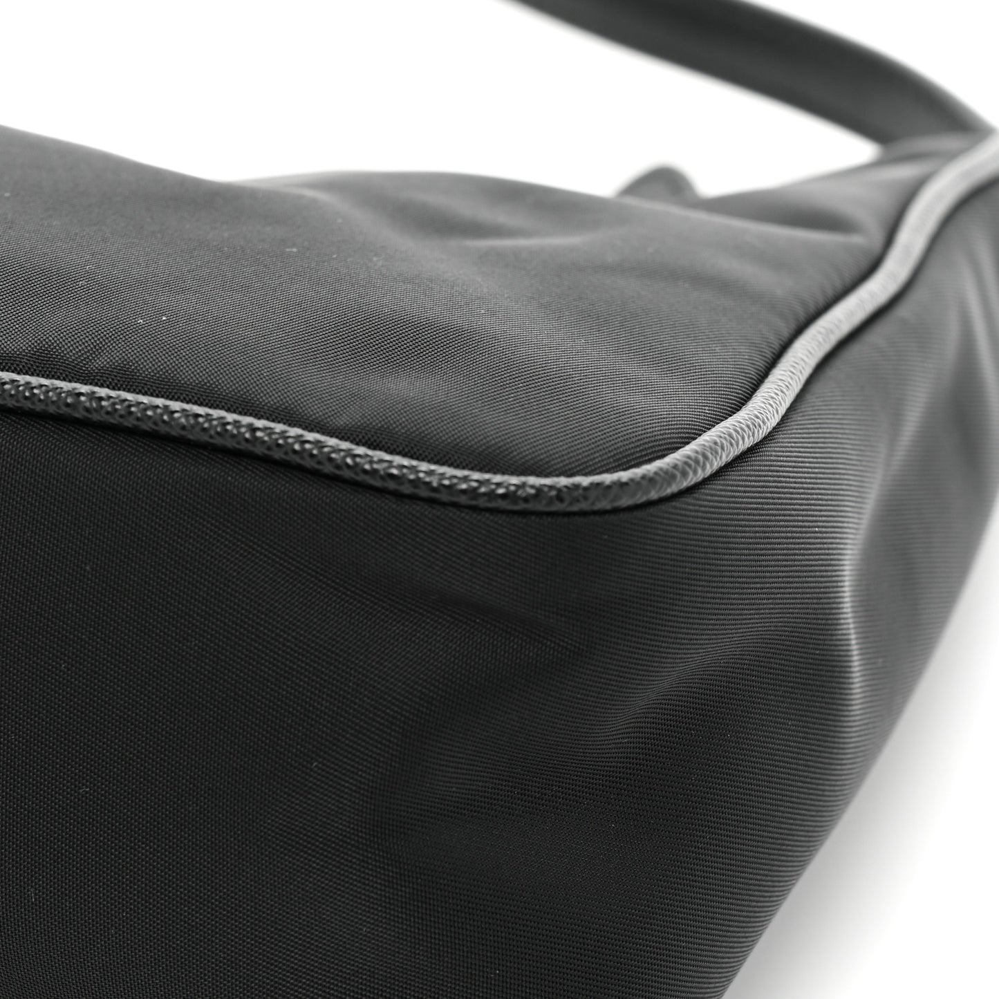 Tessuto Nylon Saffiano Mini Re-Edition 2005 Bag Black