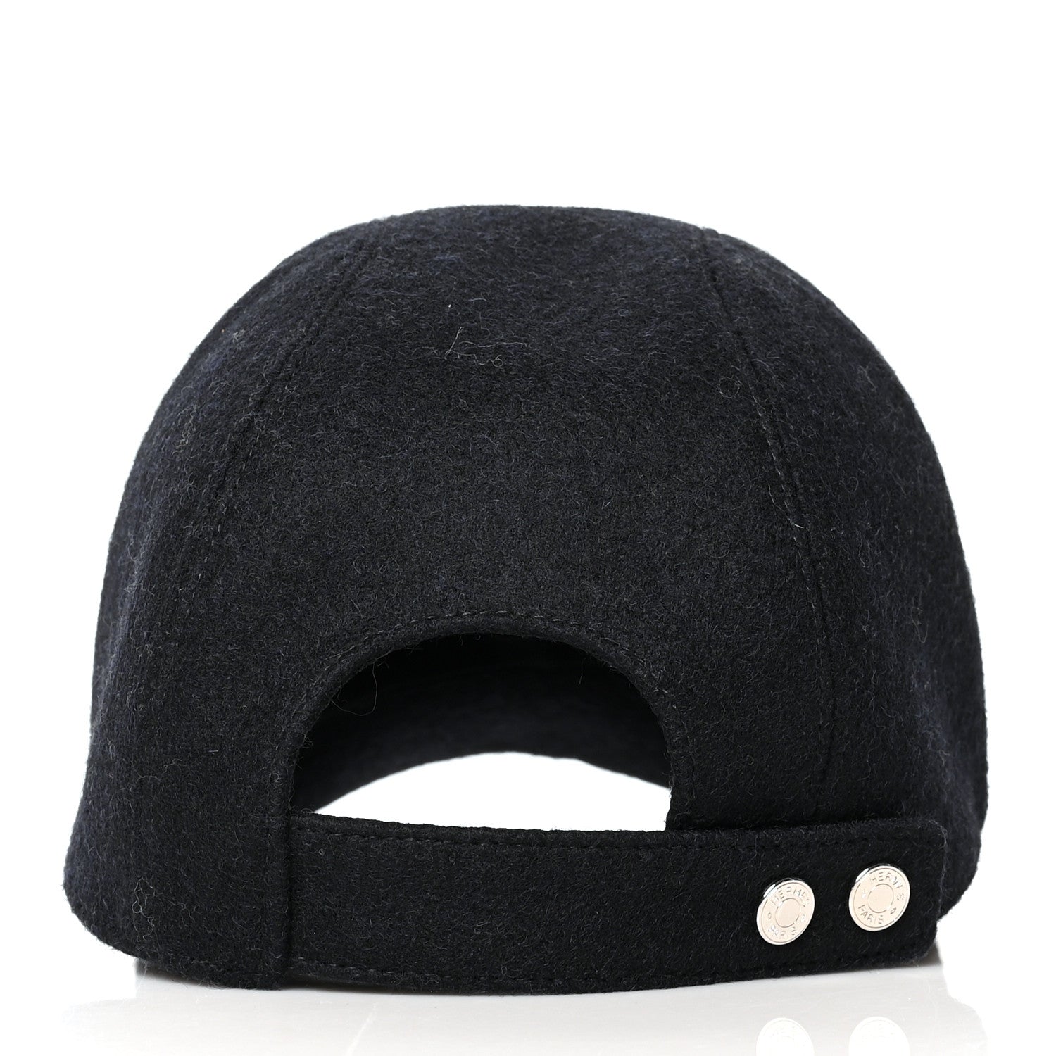 Hermes Wool Davis Varsity Hat 57 Black 6 of 9