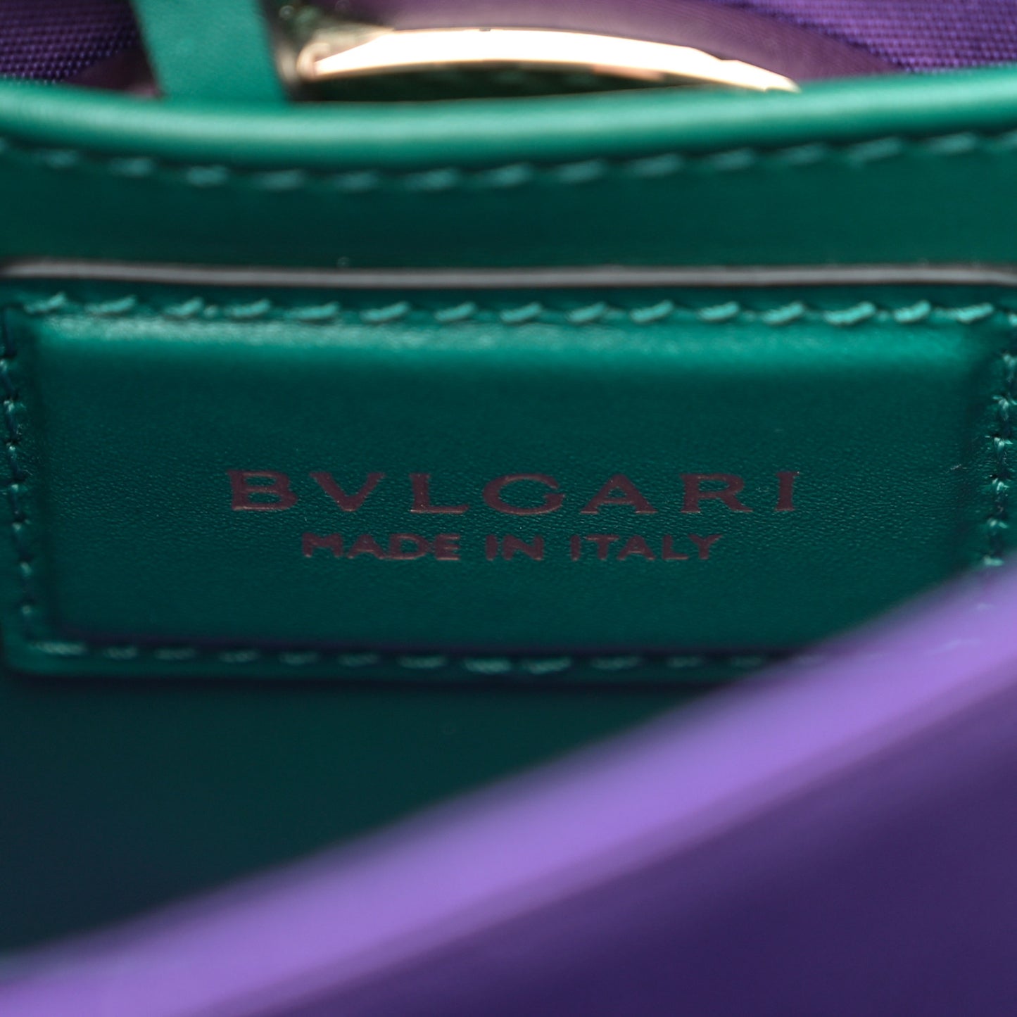 Calfskin Serpenti Forever Top Handle Emerald Green