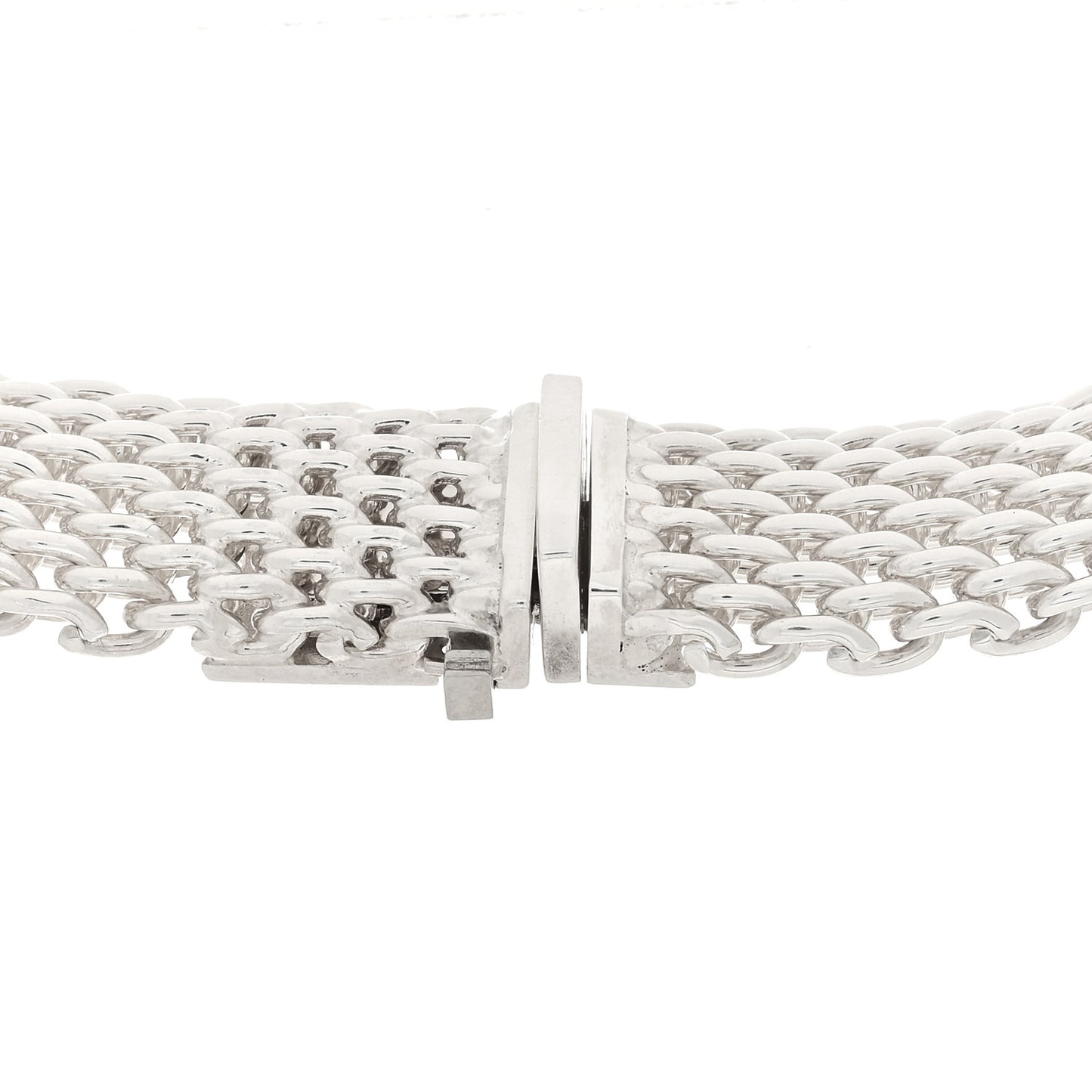 Sterling Silver Somerset Mesh Necklace