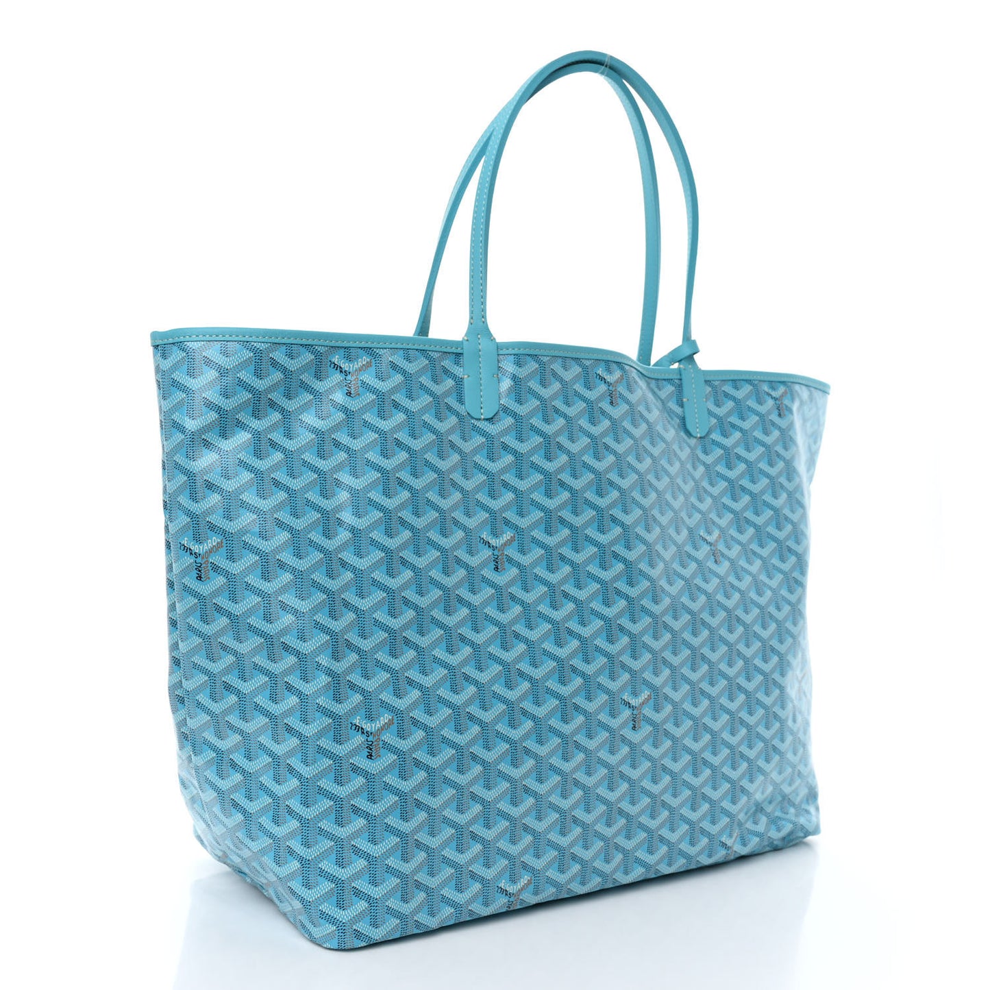 Goyardine Saint Louis GM Balise Beach Towel Set Turquoise