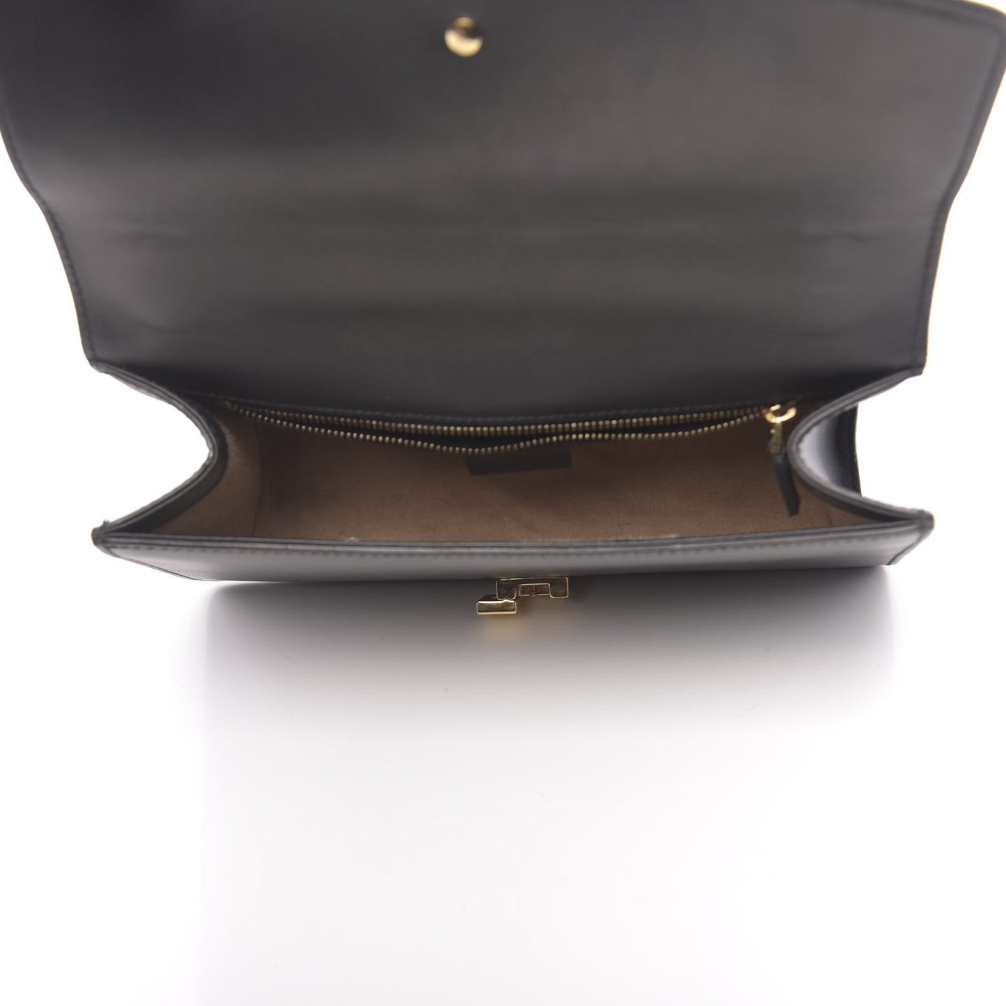 Calfskin Small Sylvie Shoulder Bag Black