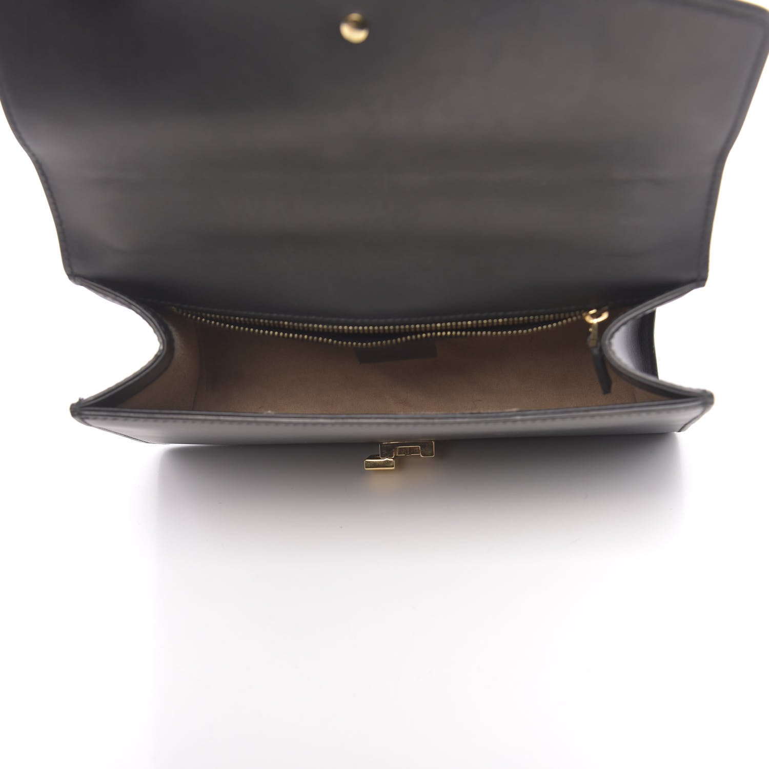 Gucci Calfskin Small Sylvie Shoulder Bag Black 5 of 13