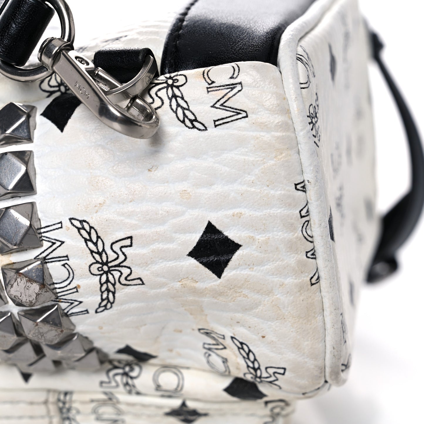 Visetos Side Stud X-Mini Stark Bebe Boo Backpack White
