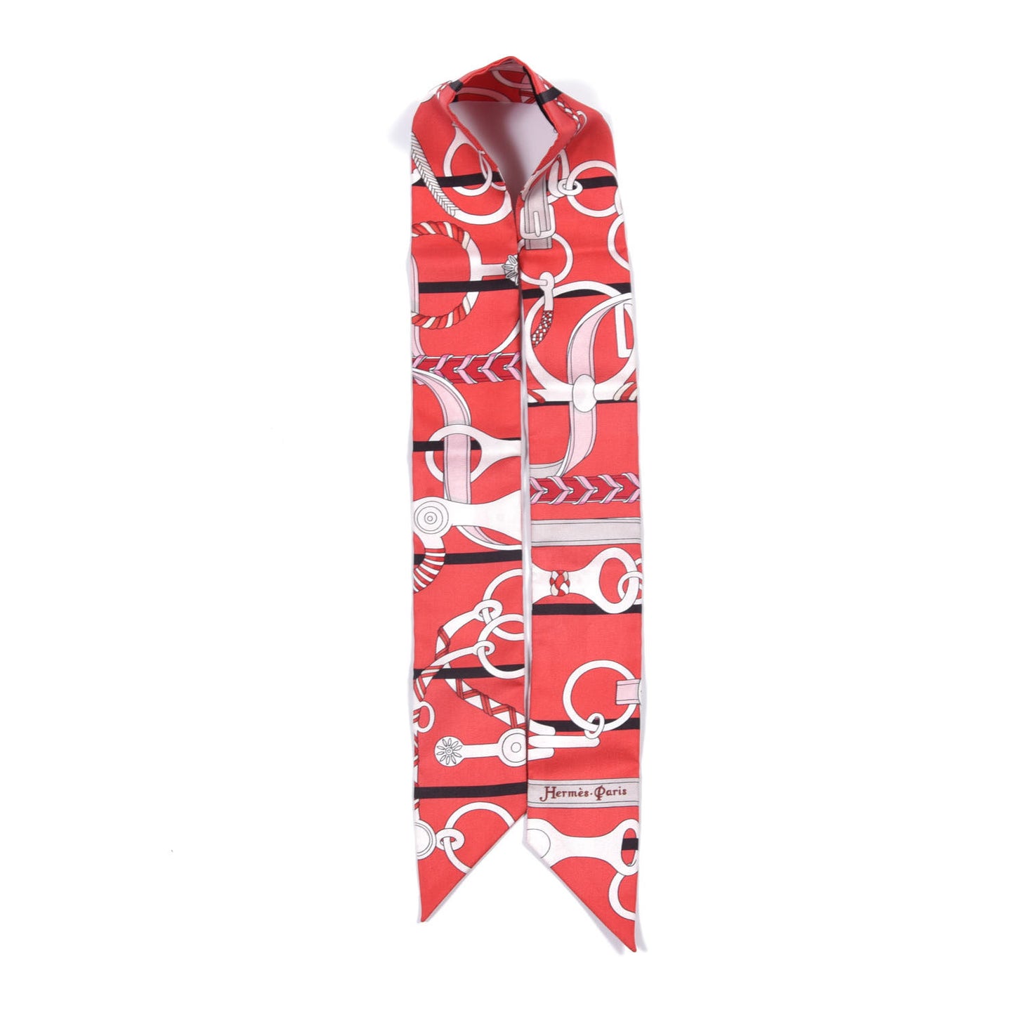 Silk Panoplie Equestre Twilly Rouge Creme Ebene
