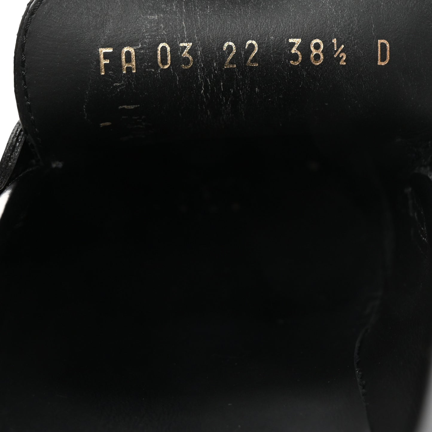 Brushed Calfskin Dior Code Lug Sole Platform 35mm Loafers 38.5 Black