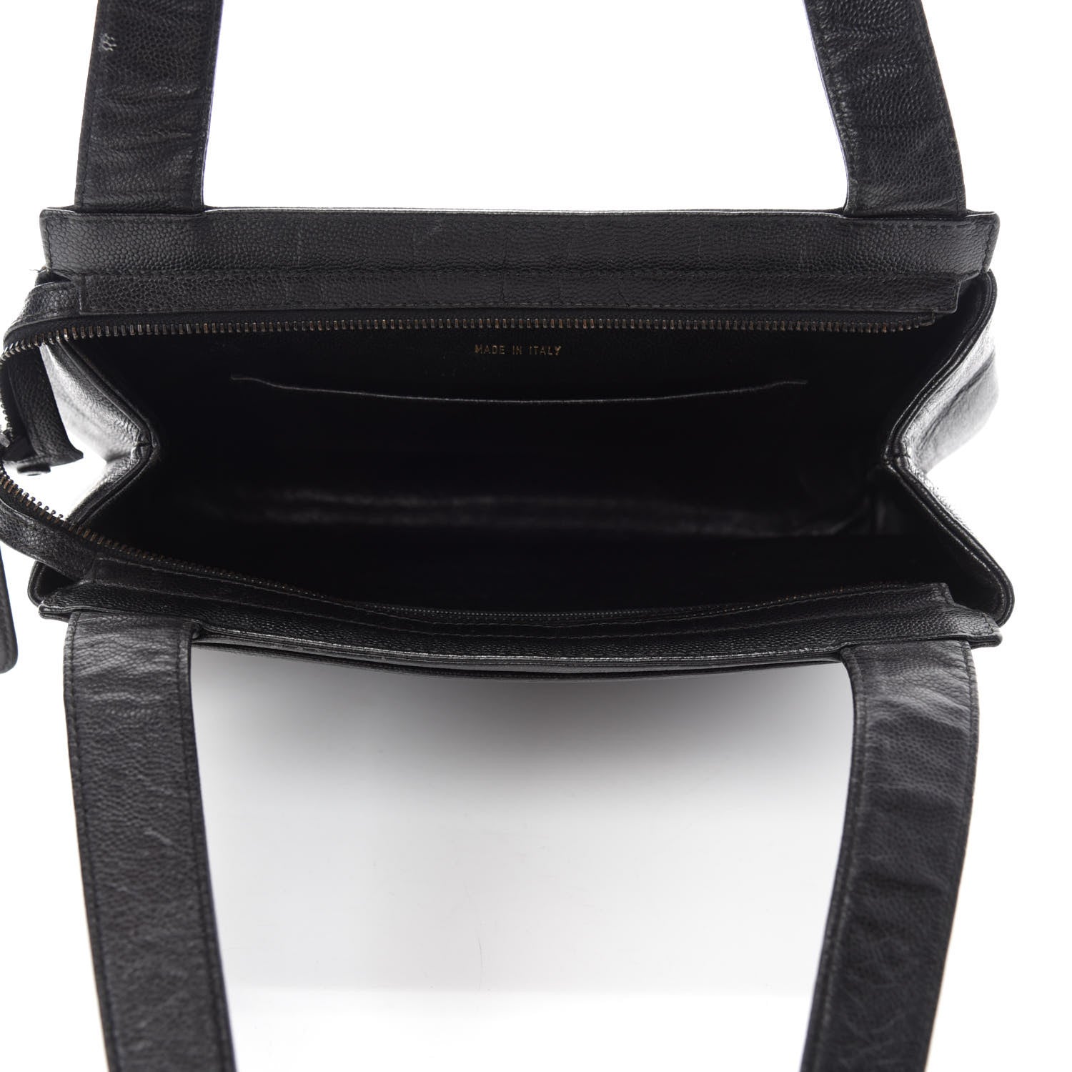 Chanel Caviar Small Shopping Tote Black 5 of 19