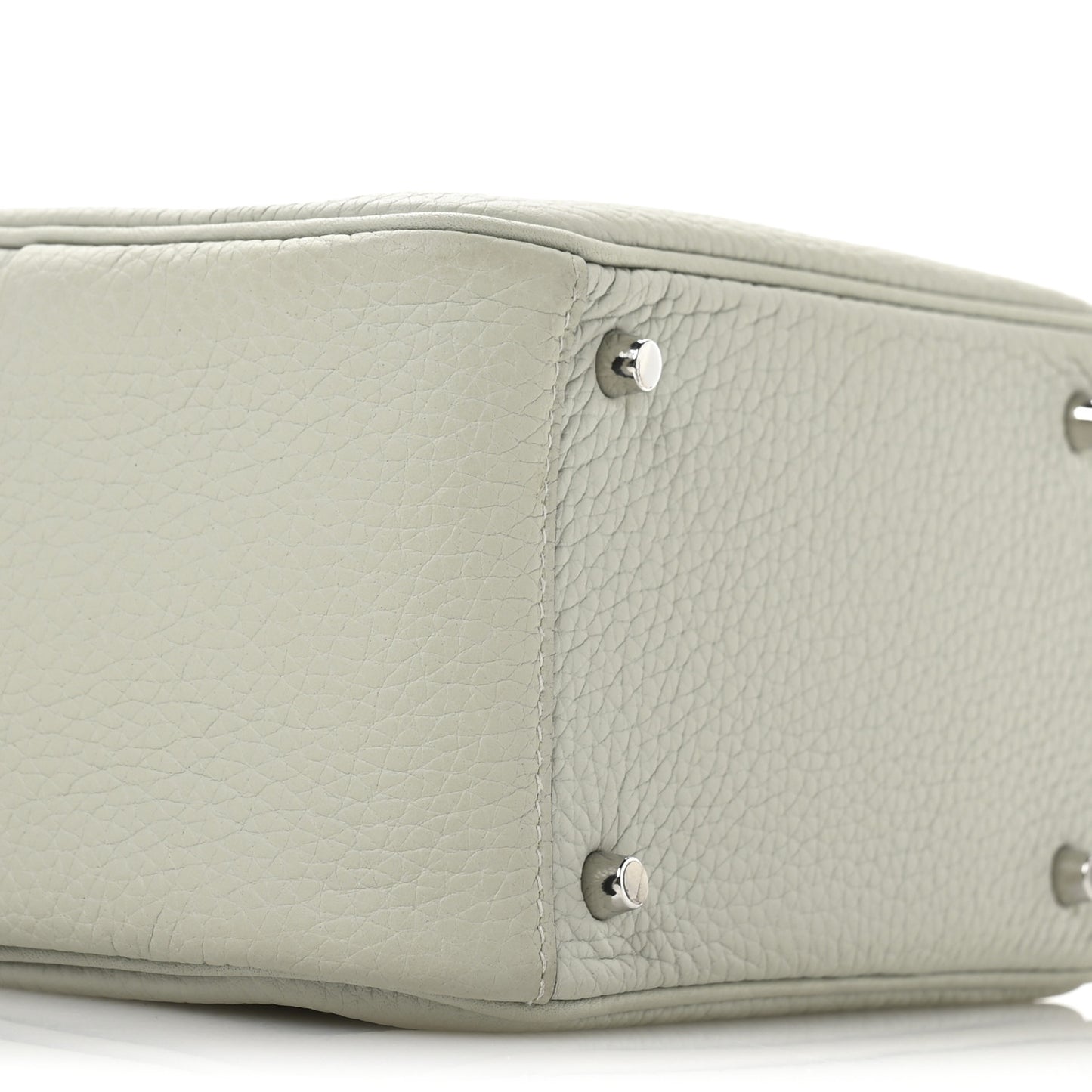 Taurillon Clemence Mini Lindy 20 Gris Neve