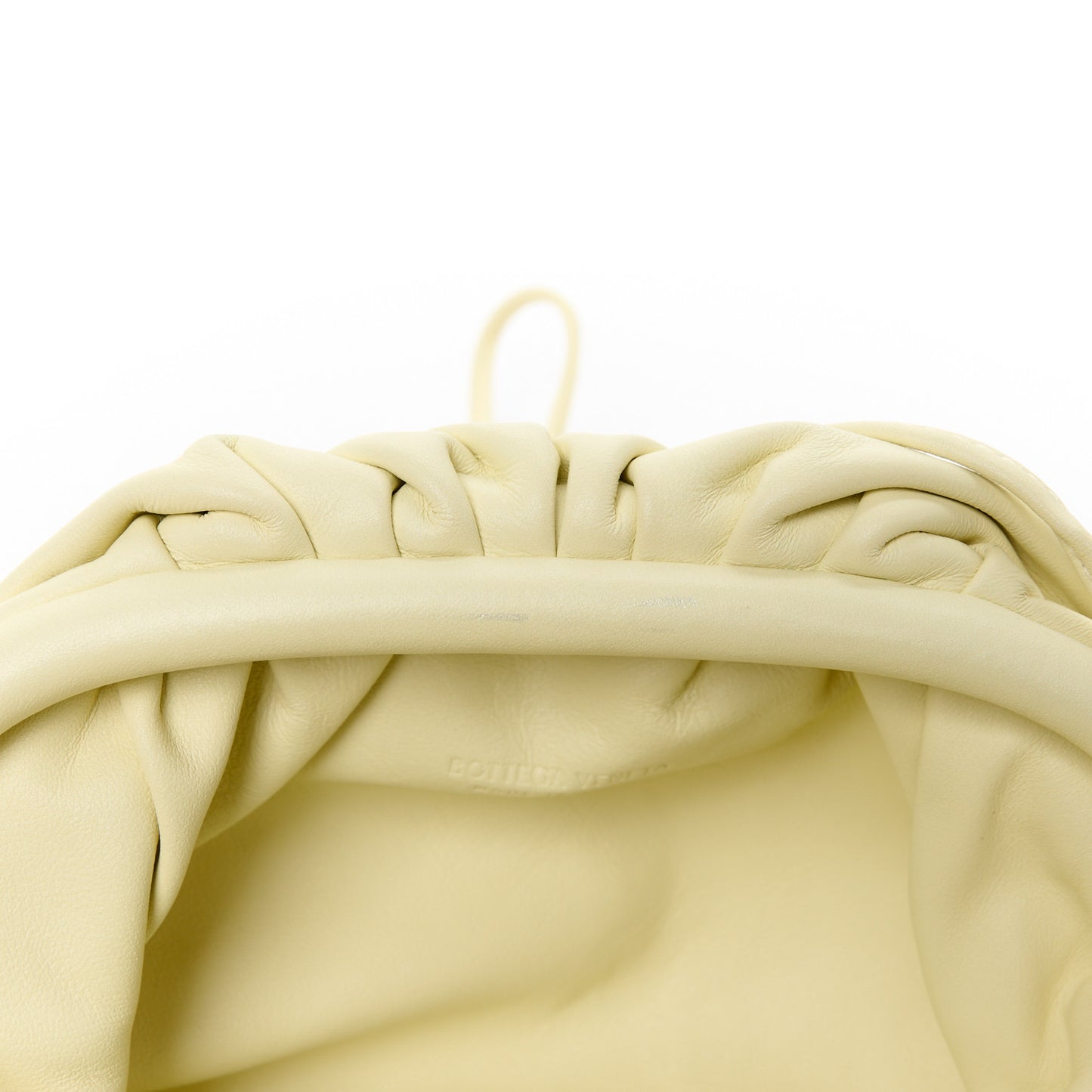 Butter Calfskin The Mini Pouch Zest Washed