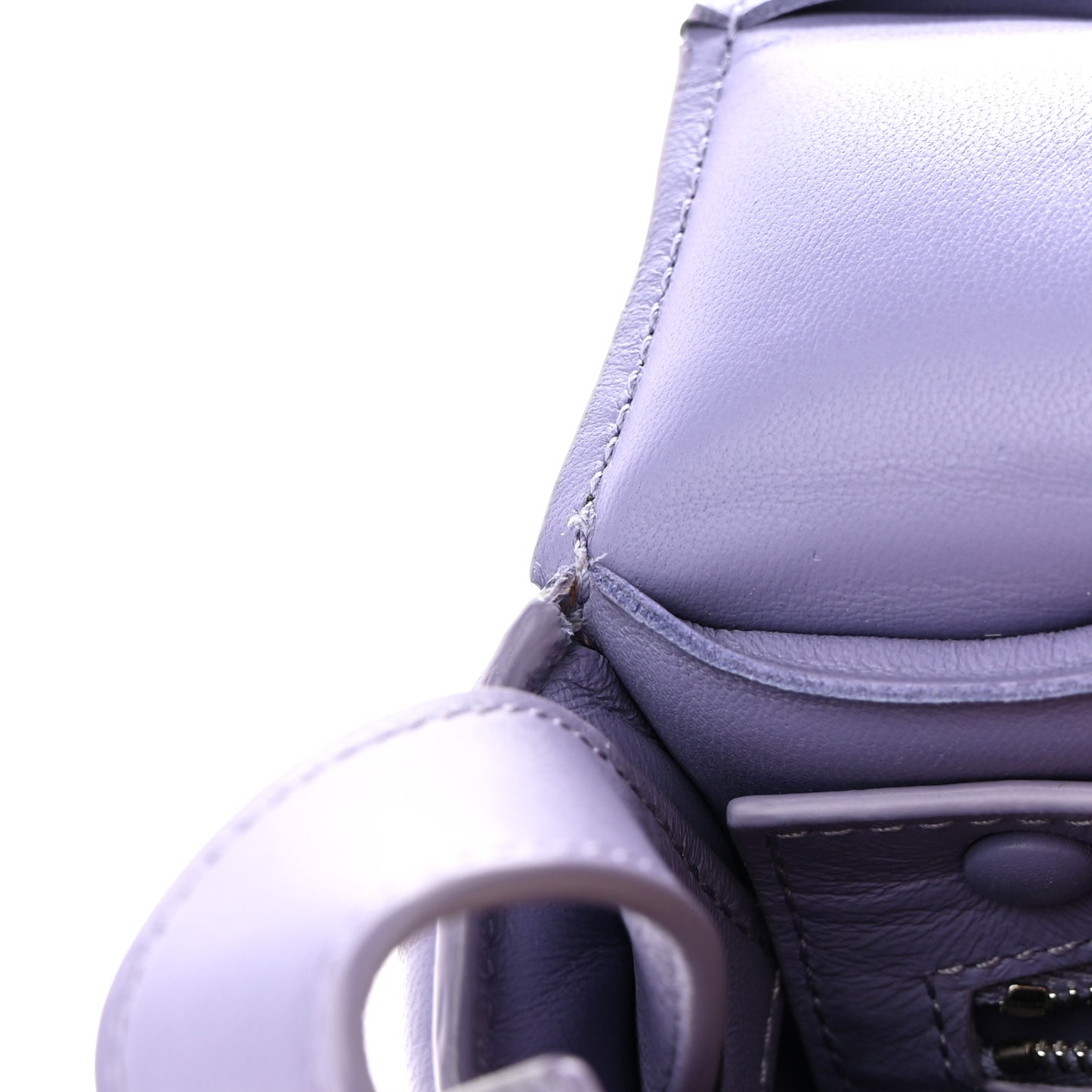Nappa Maxi Intreccio Padded Cassette Crossbody Bag Lavender