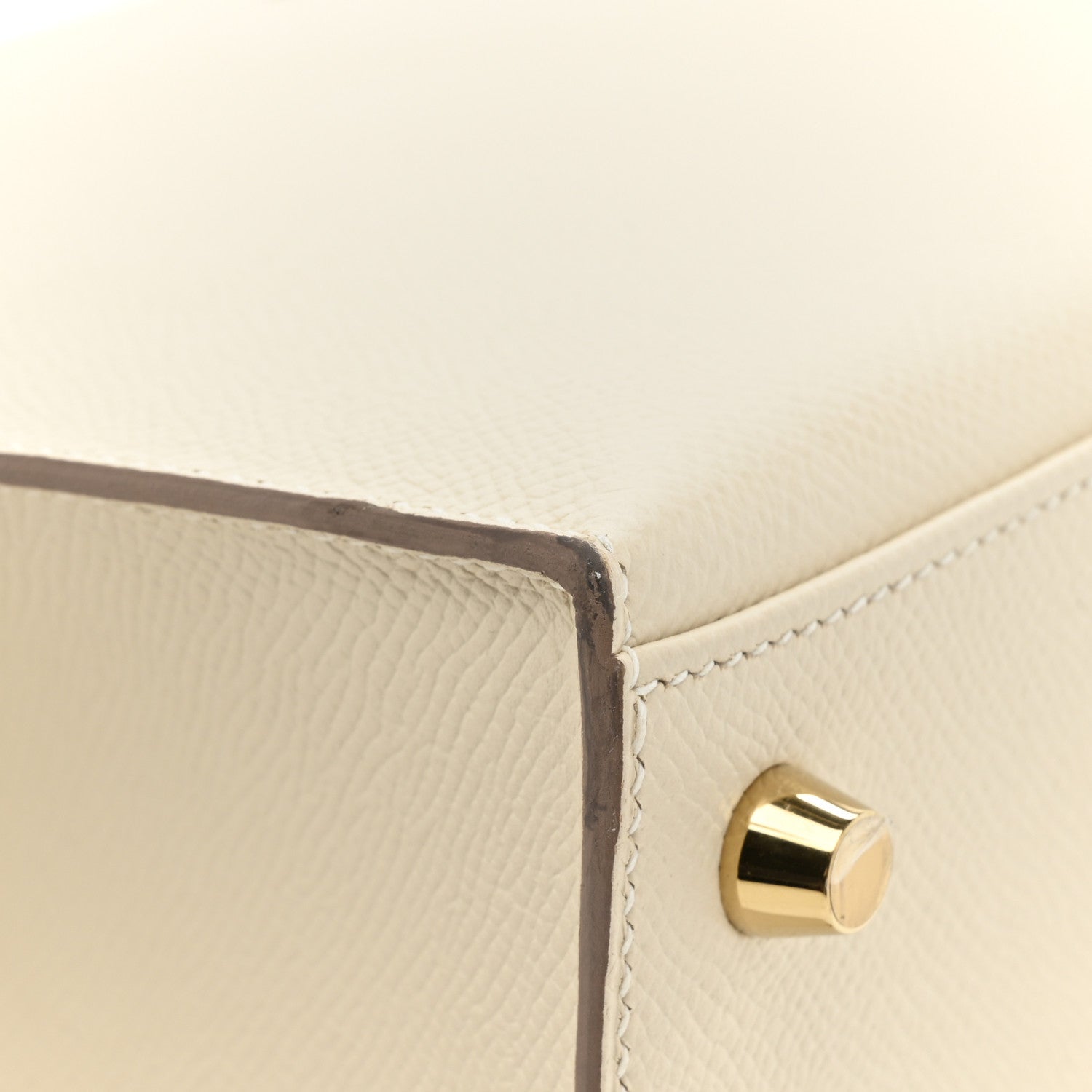 Hermes Epsom Kelly Sellier 25 Craie 12 of 14