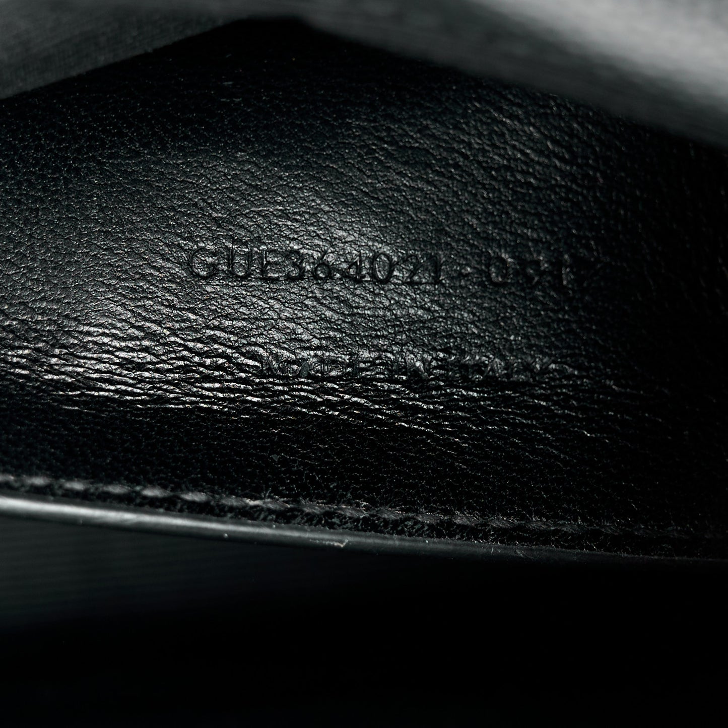 Grain De Poudre Medium Classic Monogram Kate Satchel Black