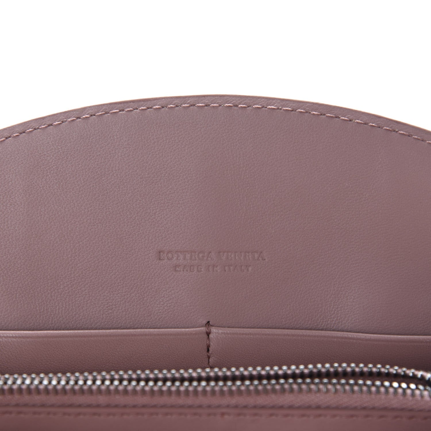 Bottega Veneta Nappa Intrecciato Chain Wallet Deco Rose Baccarra Rose 8 of 9