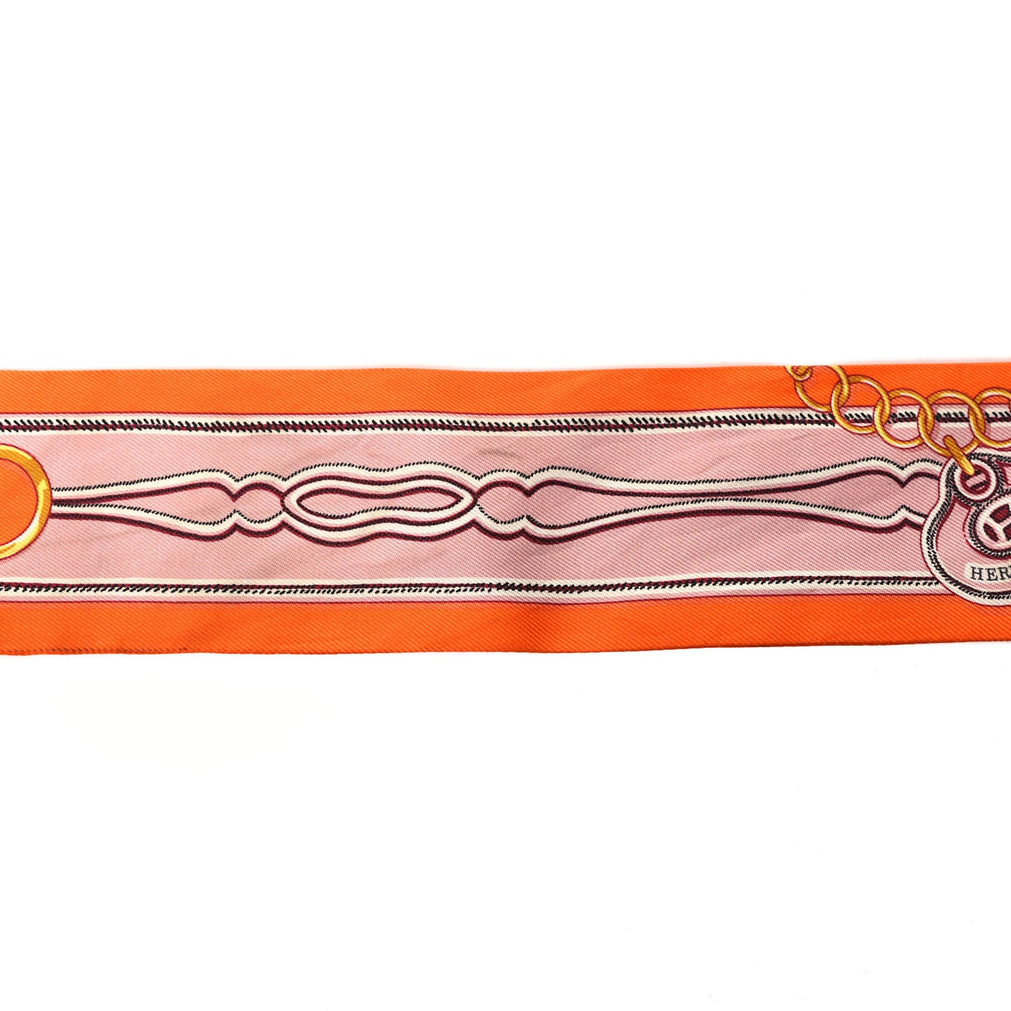 Silk Maillons Twilly Orange Vieux Rose Gold