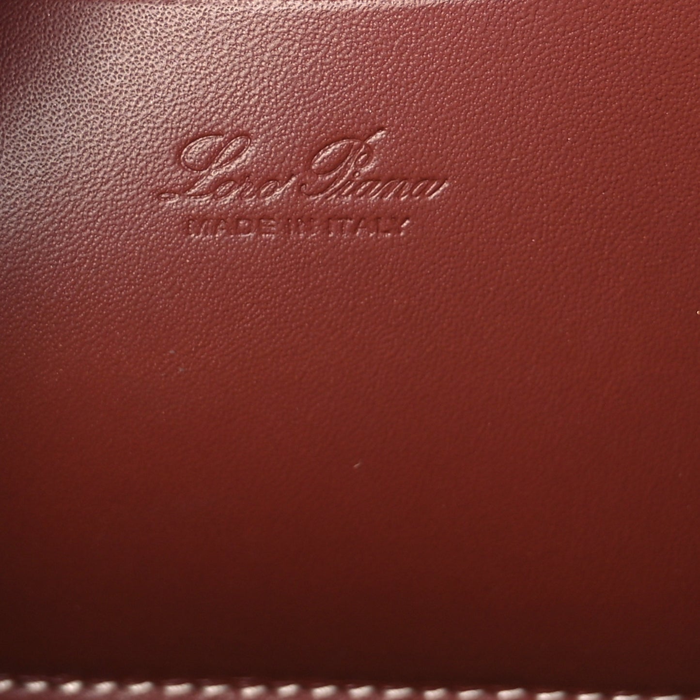 Calfskin L25 Loom Bag Smoked Caramel