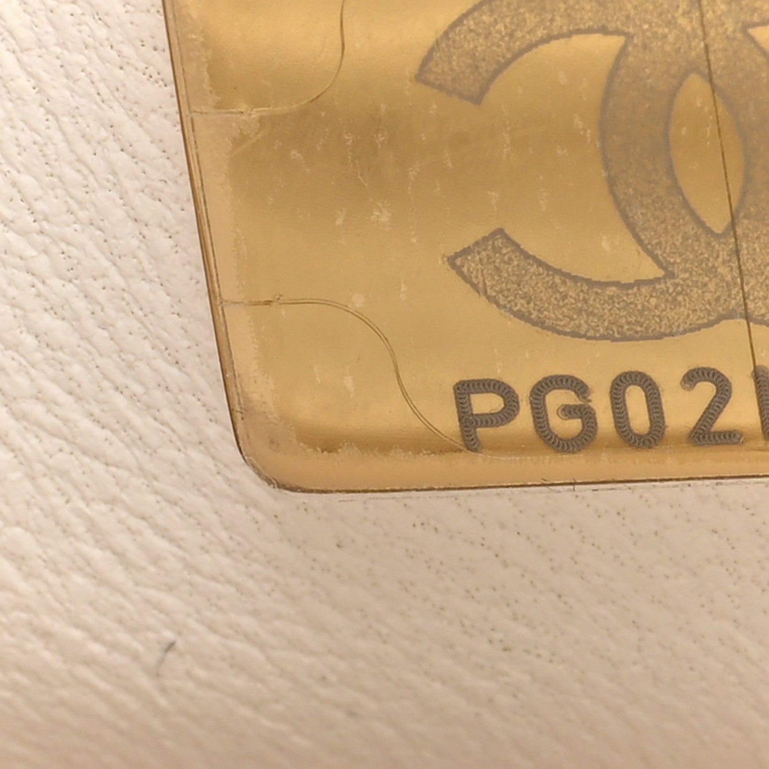 Chanel Sequin Small Single Flap White 7 of 10