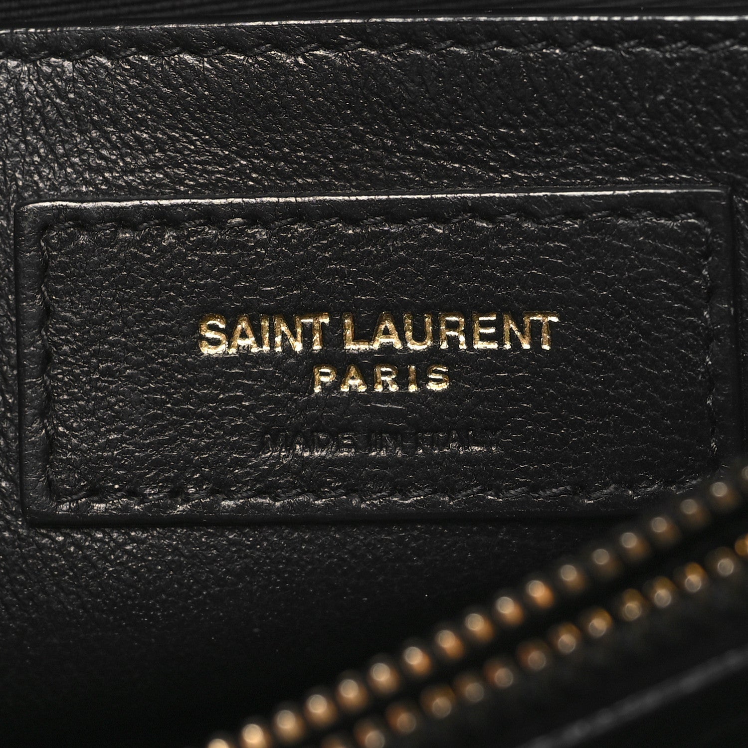 Saint Laurent Suede Calfskin Y Quilted Monogram Small Loulou Chain Satchel Black 6 of 13