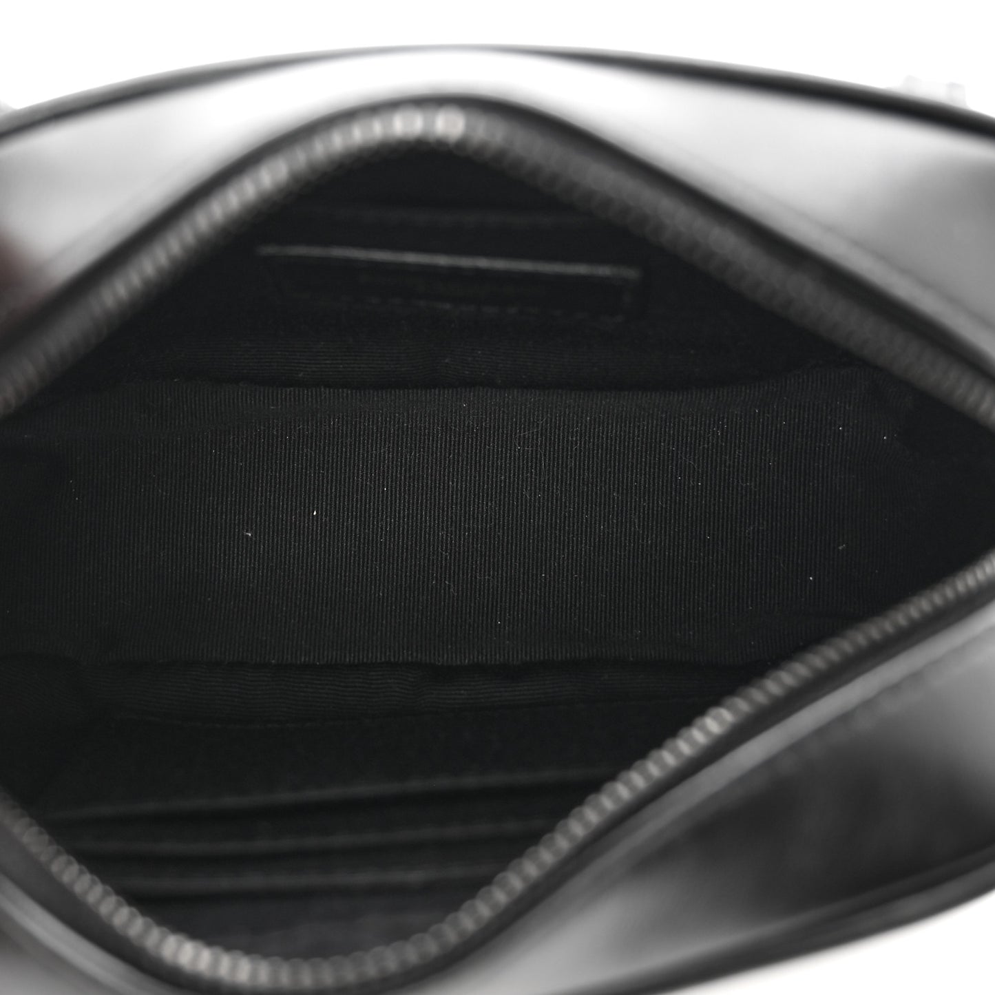 Calfskin Matelasse Monogram Lou Belt Bag Black