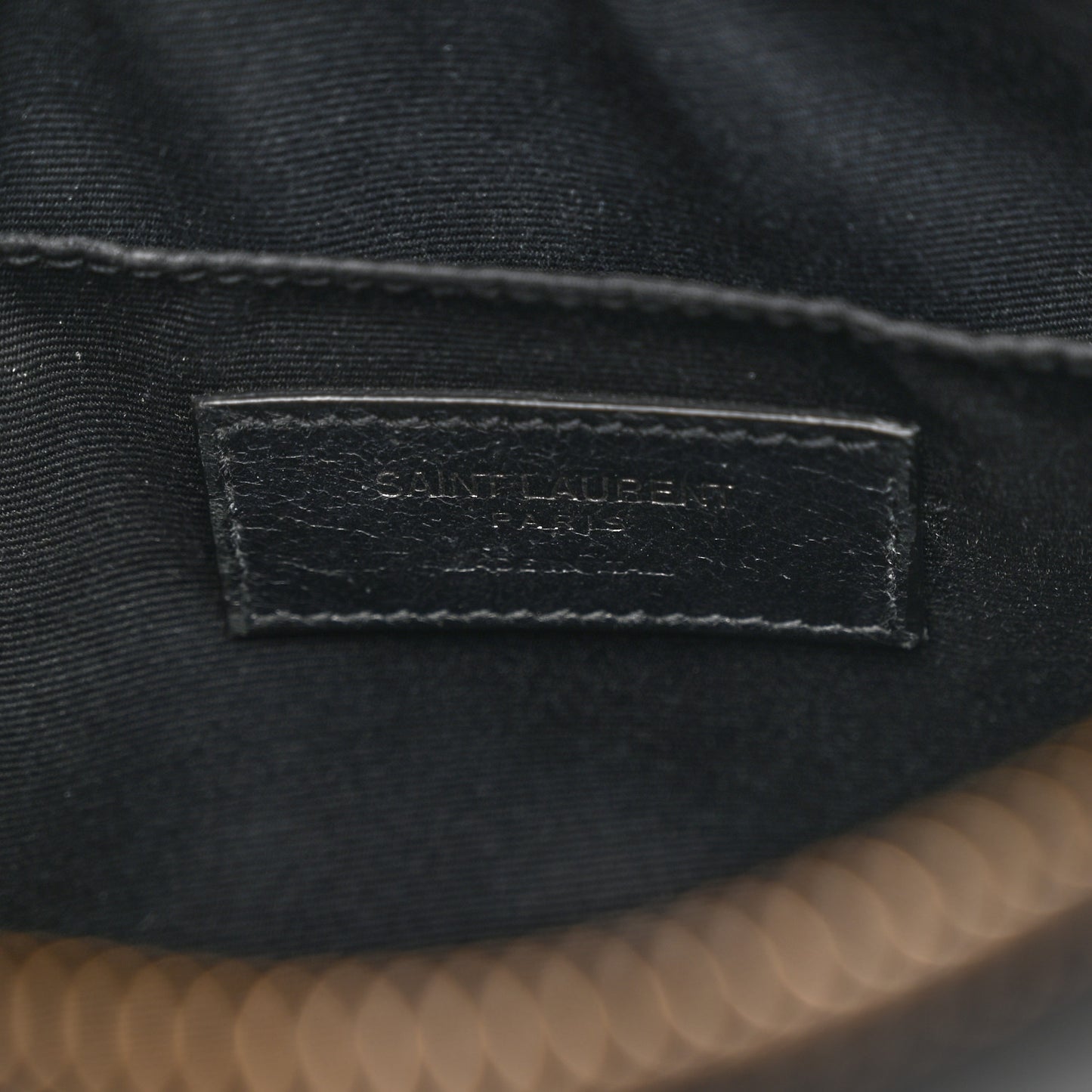 Calfskin Matelasse Monogram Monochrome Lou Camera Bag Black