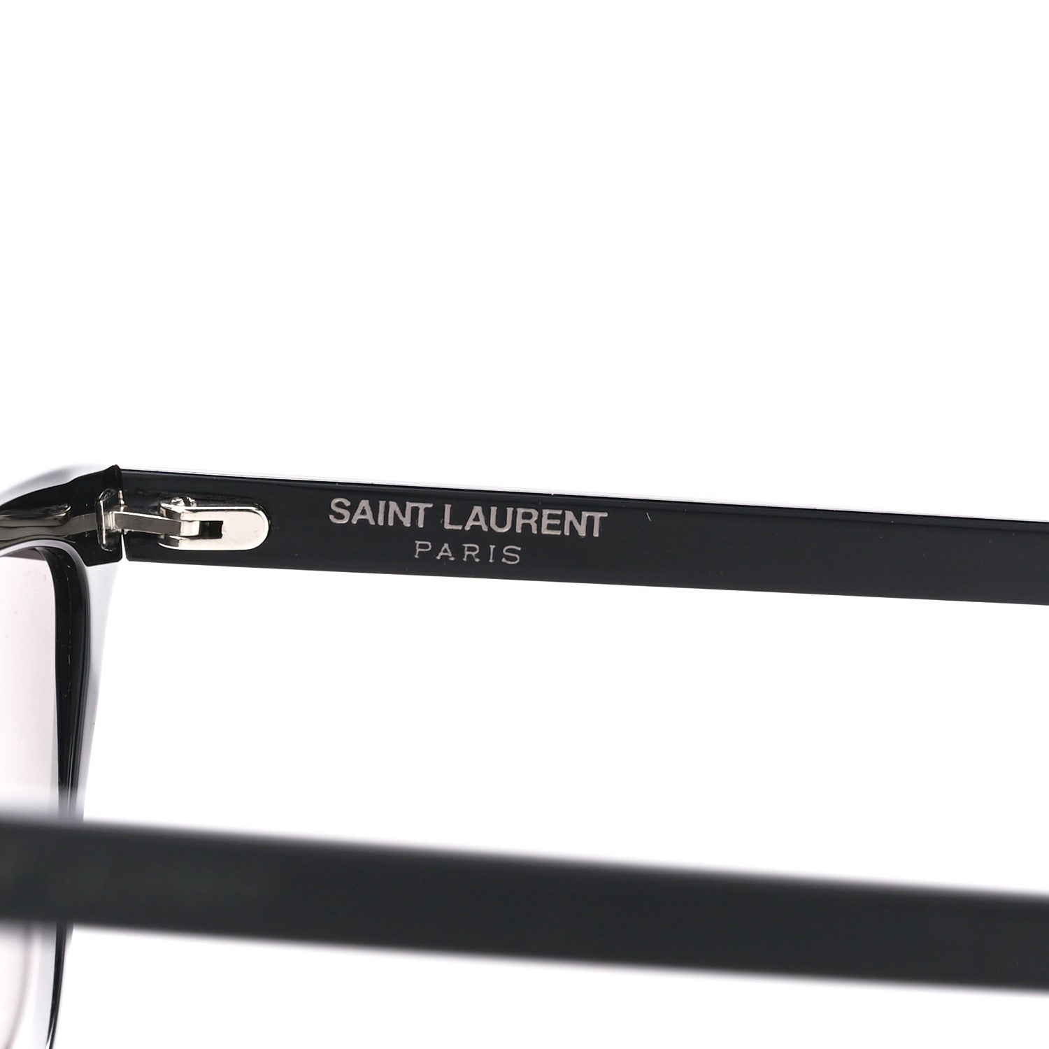 Saint Laurent Acetate SL 550 Slim Cat Eye Sunglasses Black 6 of 8