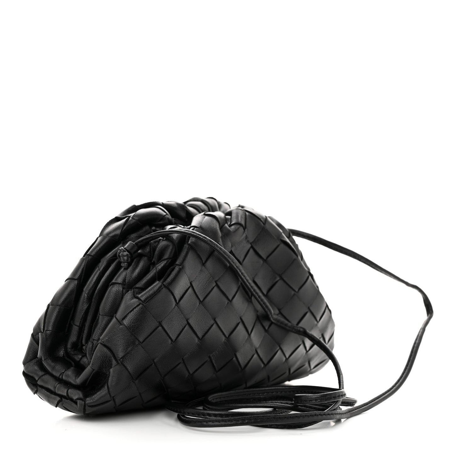 Nappa Intrecciato The Mini Pouch Black