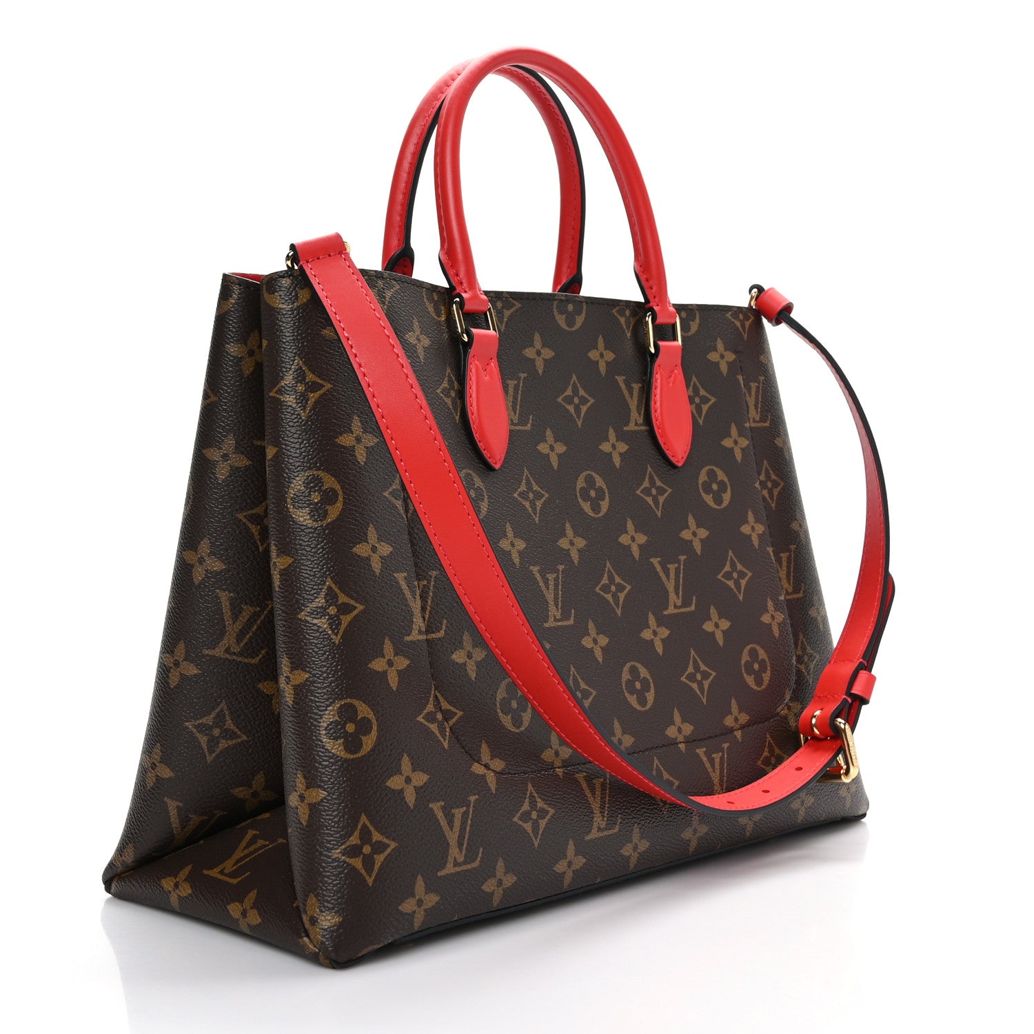 Louis Vuitton Monogram Flower Tote Coquelicot 3 of 8