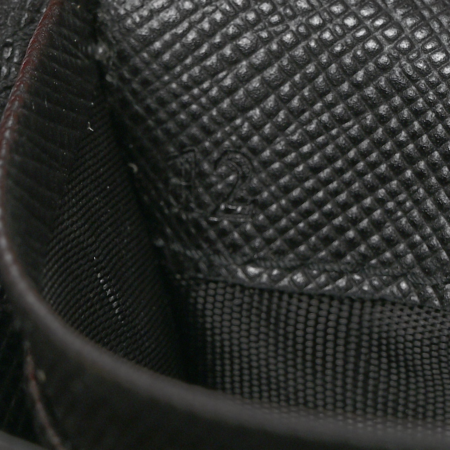 Saffiano Fiocco Bow Continental Wallet Black