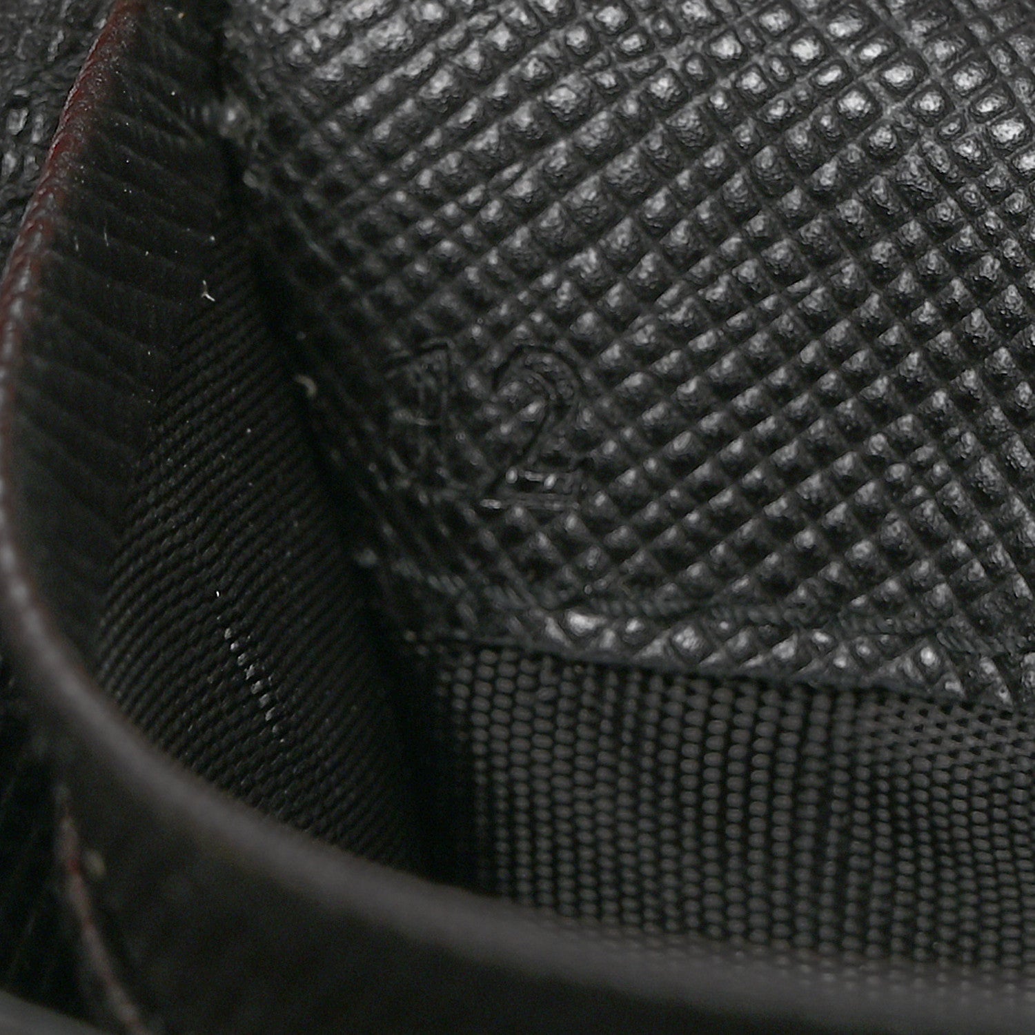 Prada Saffiano Fiocco Bow Continental Wallet Black 8 of 10