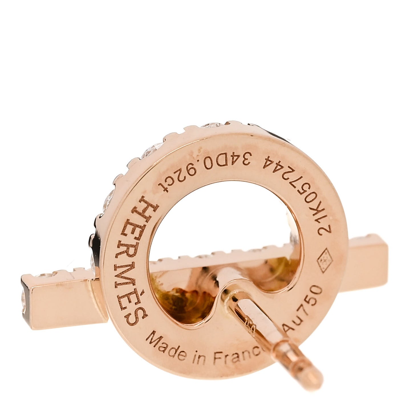 18K Rose Gold Diamond Finesse Earrings