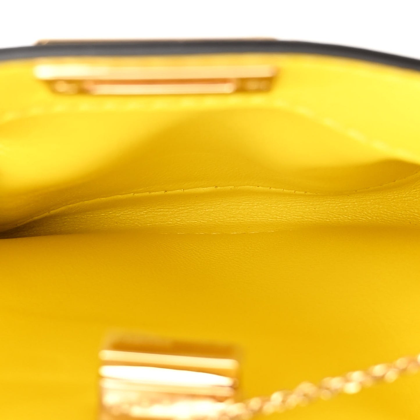 Nappa Nano Peekaboo Satchel Limone