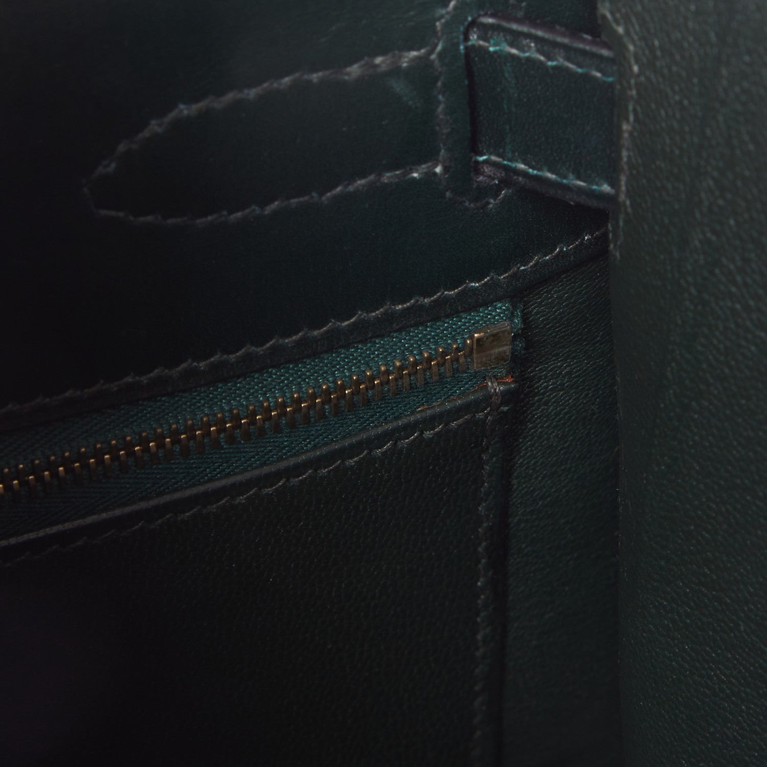 Hermes Box Kelly Sellier 32 Vert Fonce 25 of 31