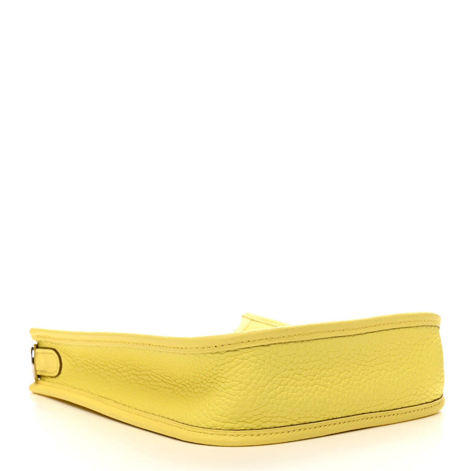 Hermes Taurillon Clemence Evelyne TPM Lime 4 of 11