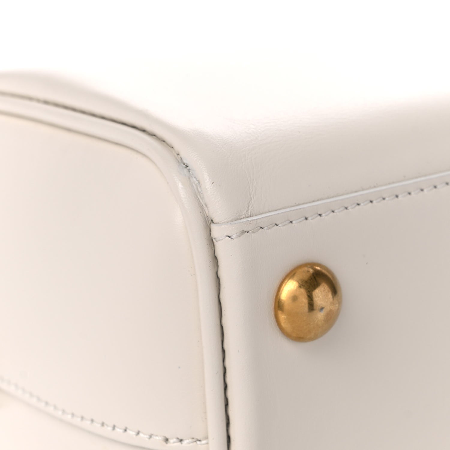 Saint Laurent Calfskin Classic Baby Duffle Porcellana 9 of 16