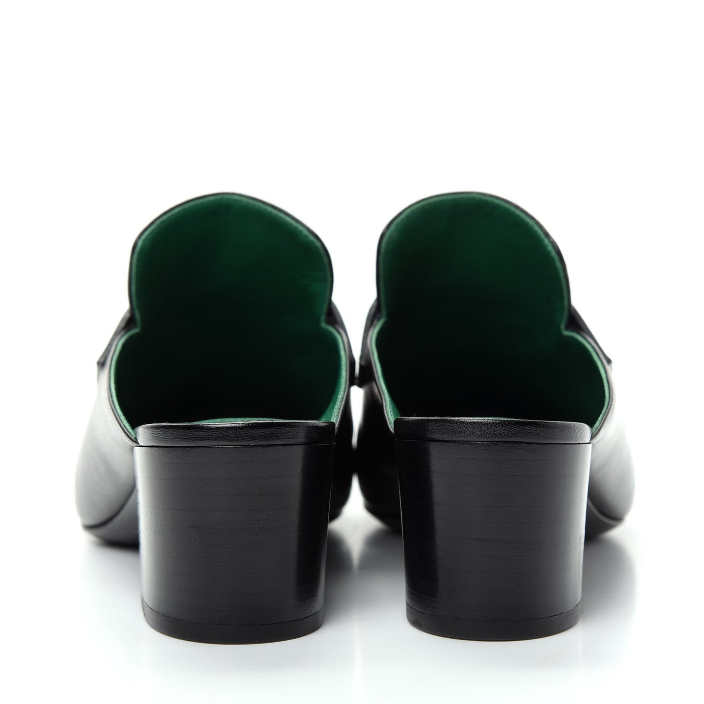 Goatskin Paradis Mules 39 Black