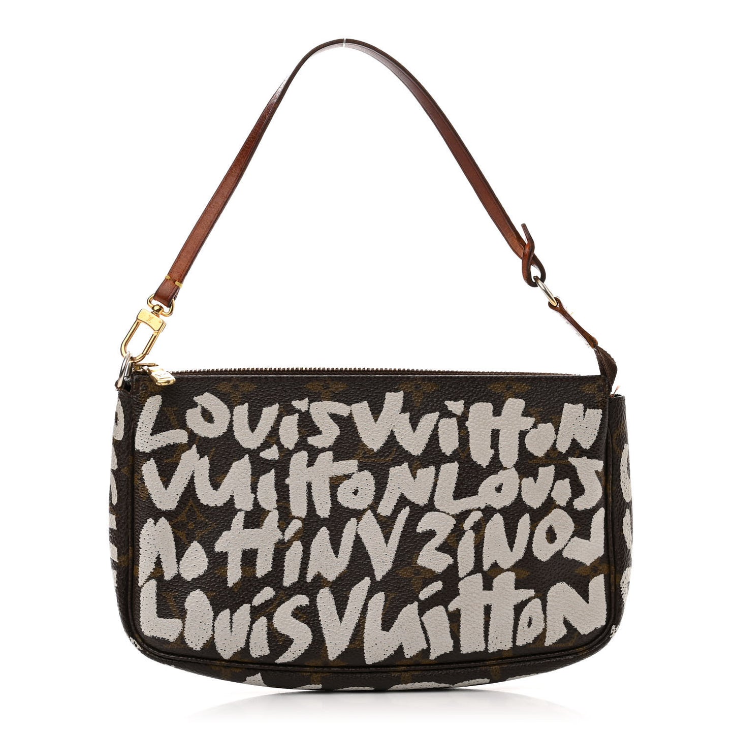Monogram Graffiti Pochette Accessories Silver