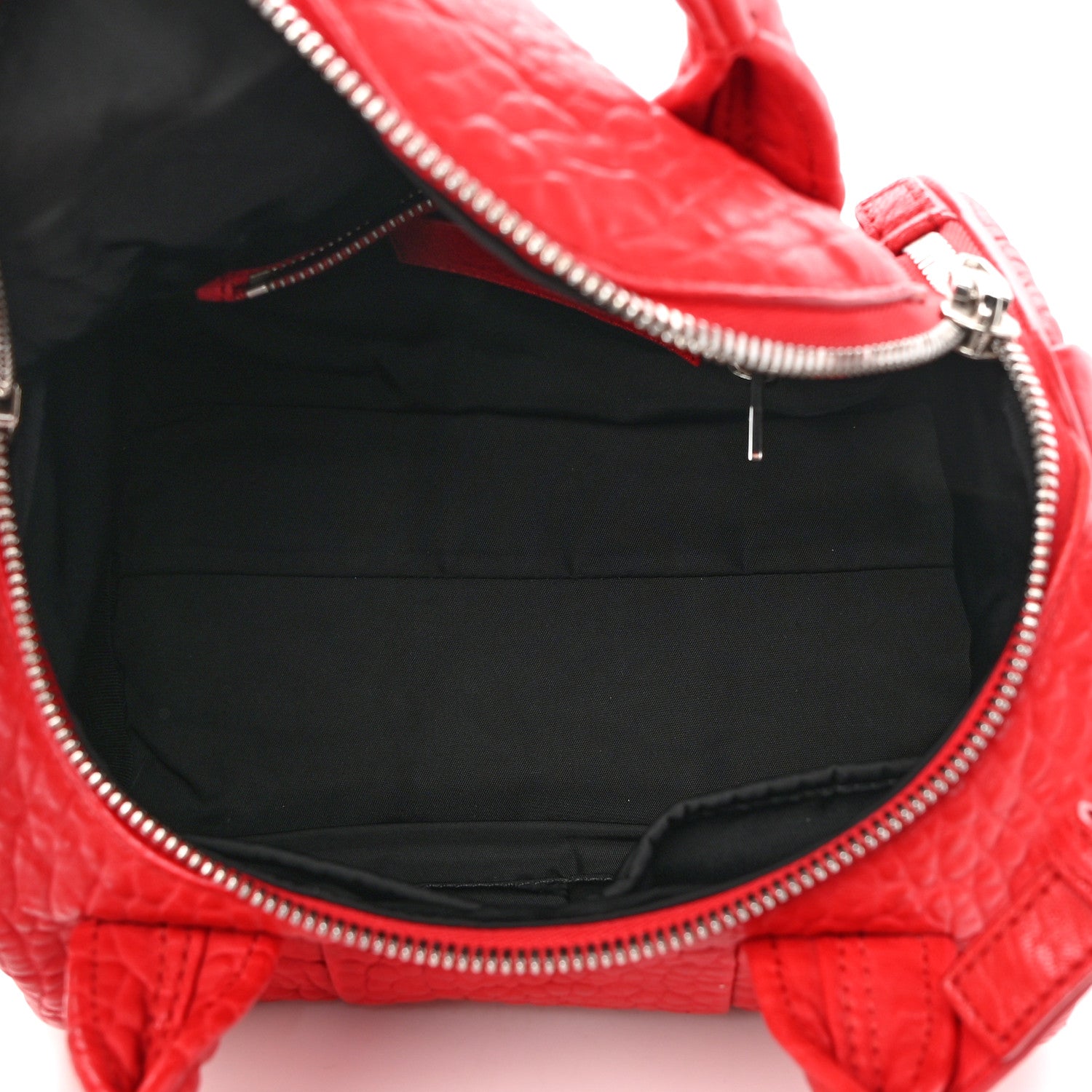 Alexander Wang Pebbled Lambskin Rockie Red 5 of 11