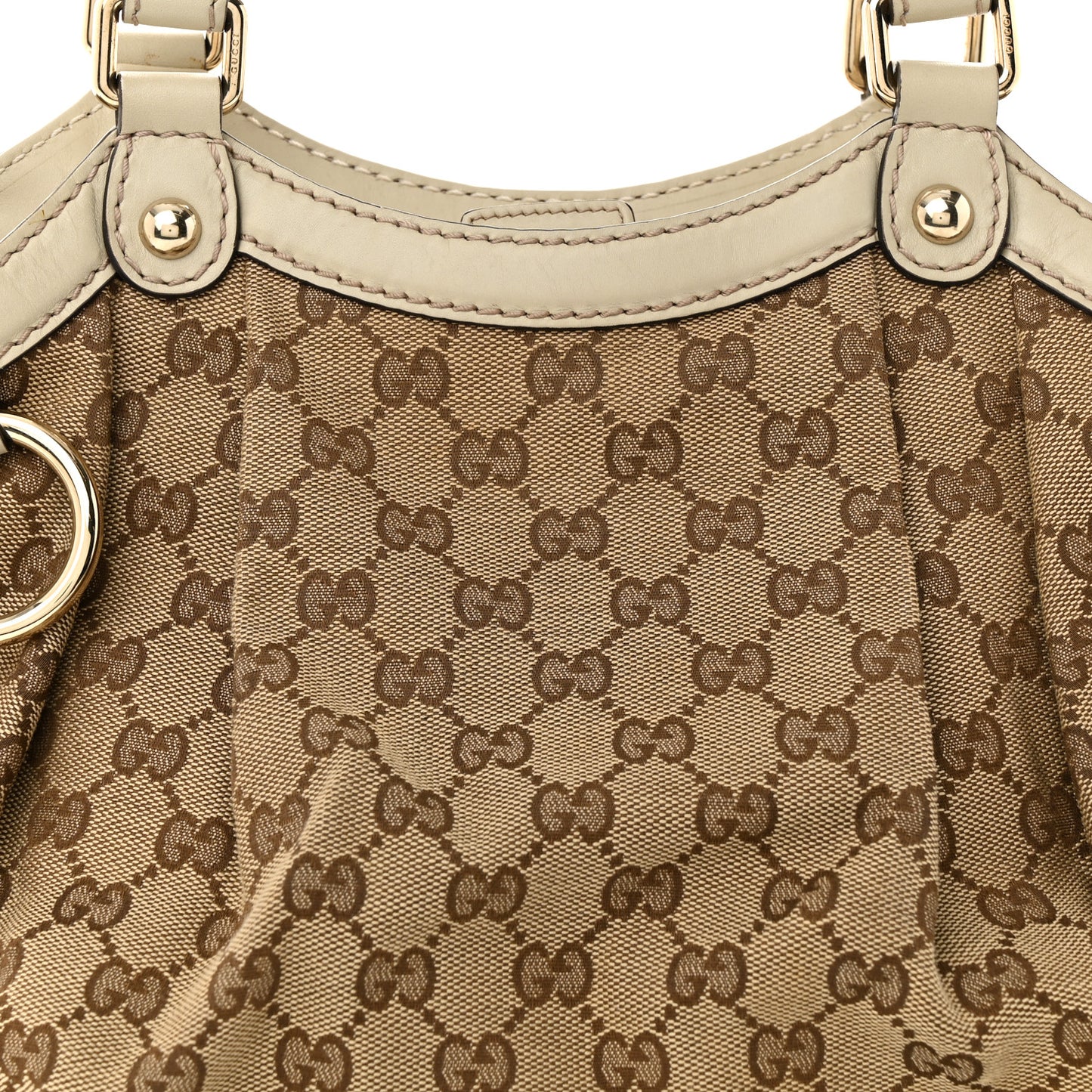 Monogram Medium Sukey Tote Off White