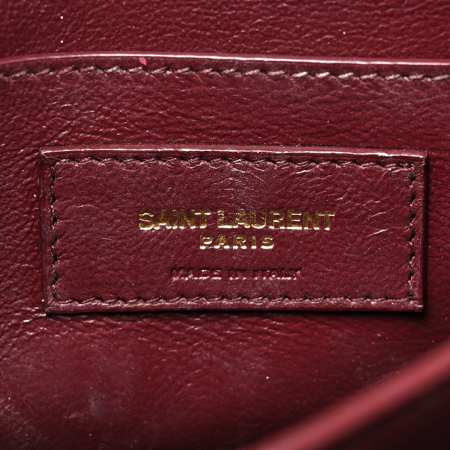 Saint Laurent Grain de Poudre Mini Classic Monogram Cassandra Top Handle Crema Soft 7 of 19