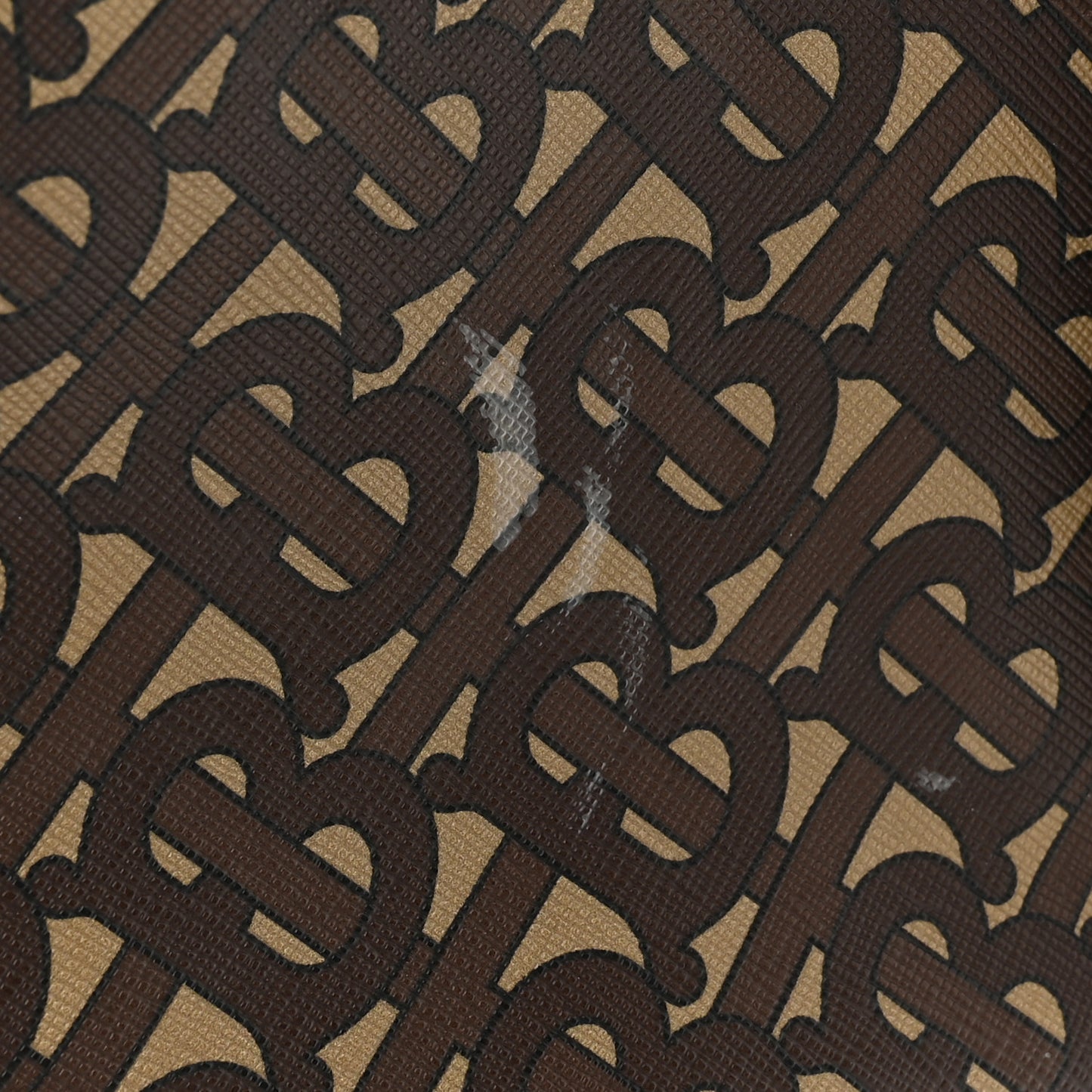 E-Canvas Monogram Stripe Book Tote Bridle Brown