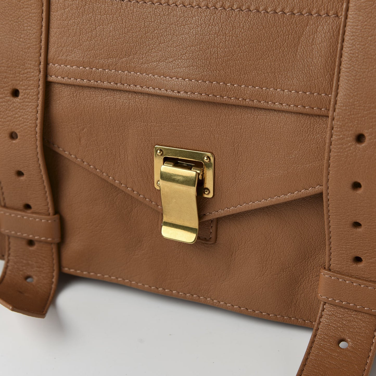 Lambskin PS1 Satchel Dune