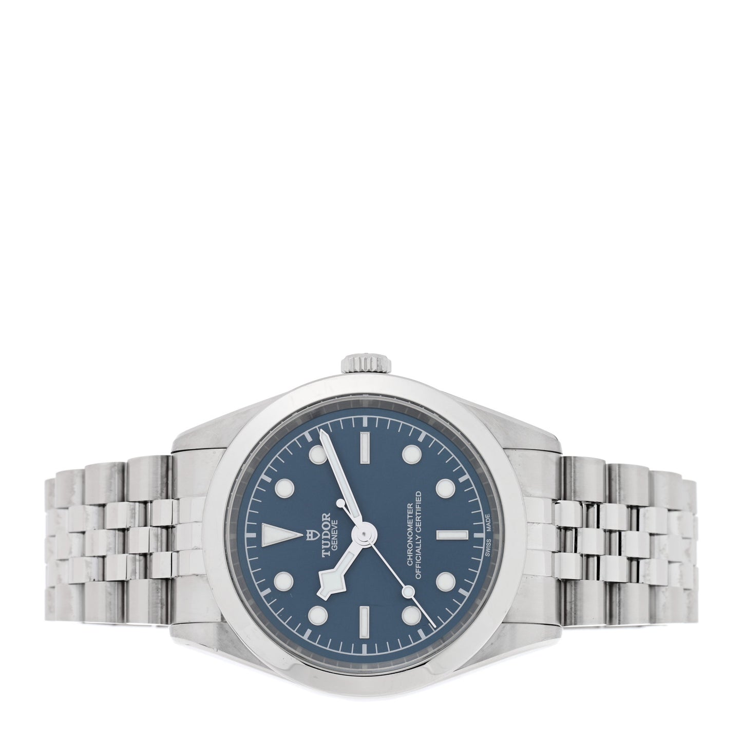 Stainless Steel 41mm Black Bay Automatic Watch Blue 79680