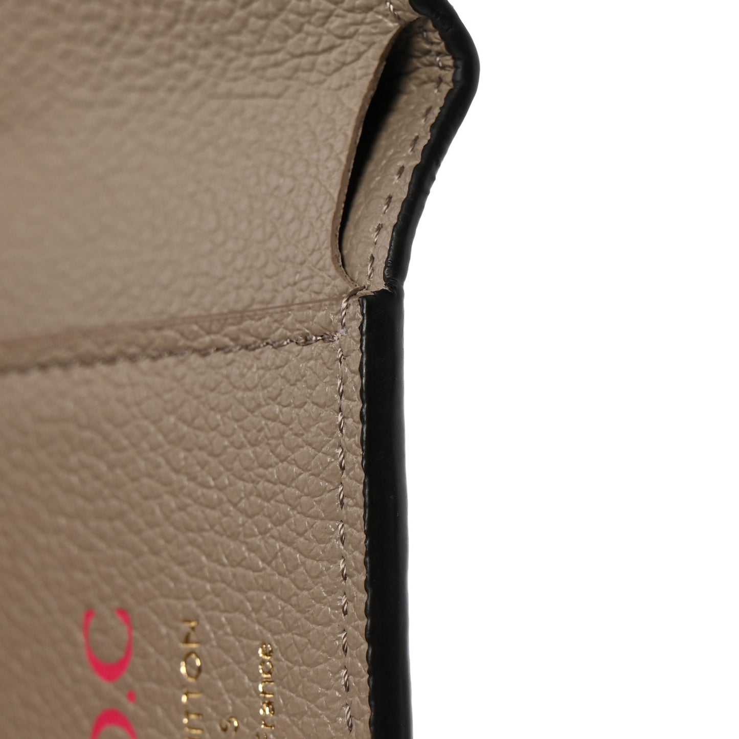 Empreinte Monogram Giant Victorine Wallet Tourterelle Creme