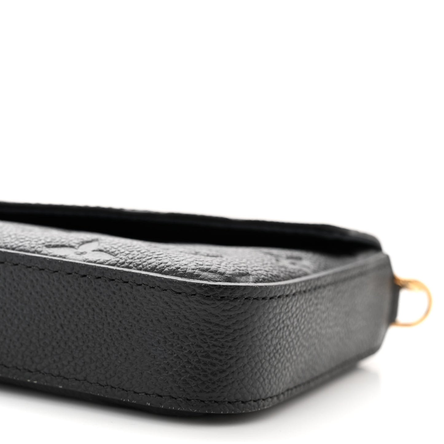 Empreinte Pochette Felicie Chain Wallet Black