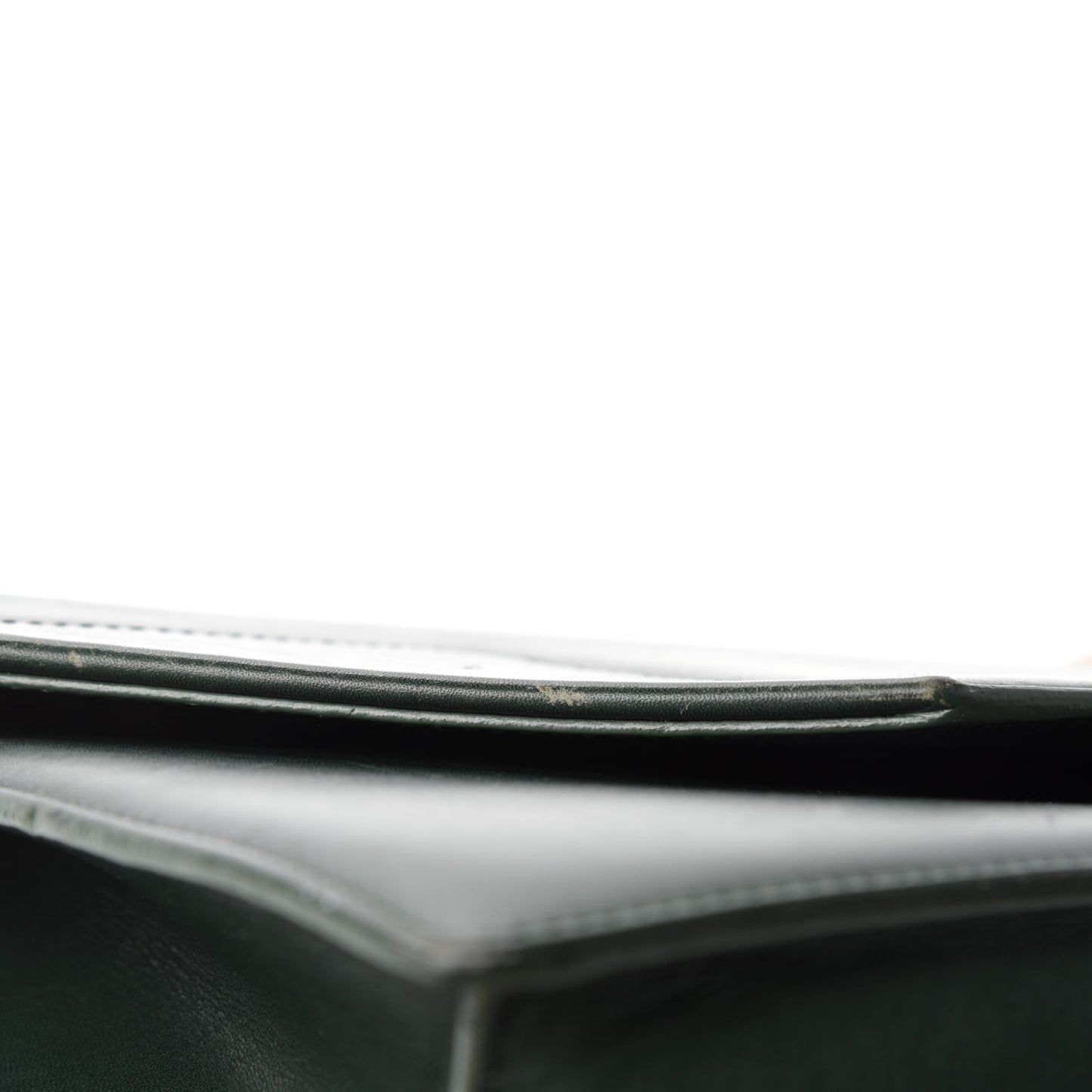 Calfskin Medium Classic Betty Dark Green