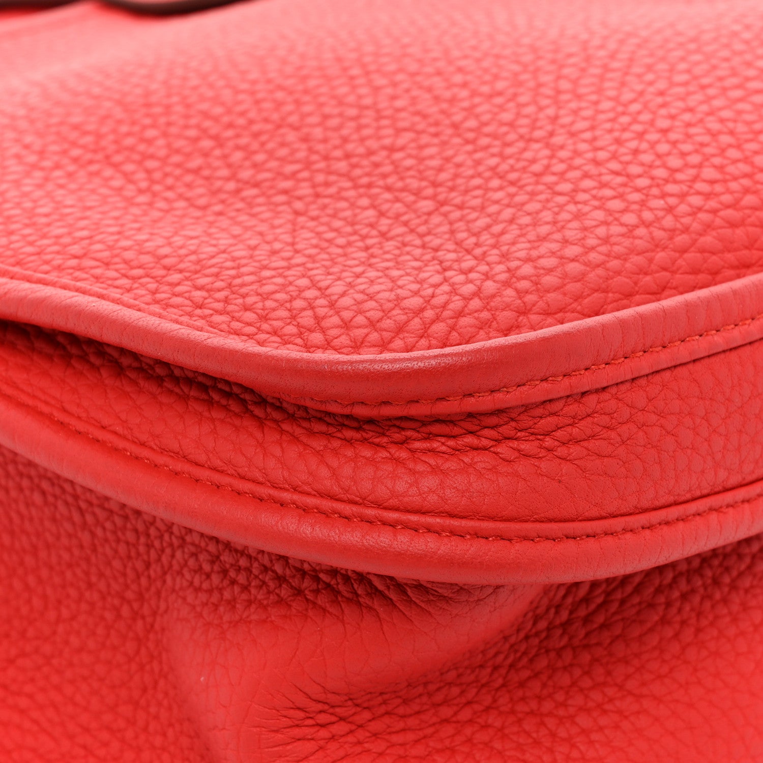 Hermes Taurillon Clemence Evelyne III GM Rouge Tomate 18 of 20