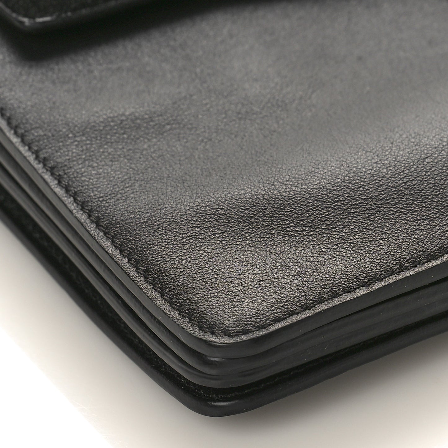 Suede Calfskin Medium Faye Shoulder Bag Black