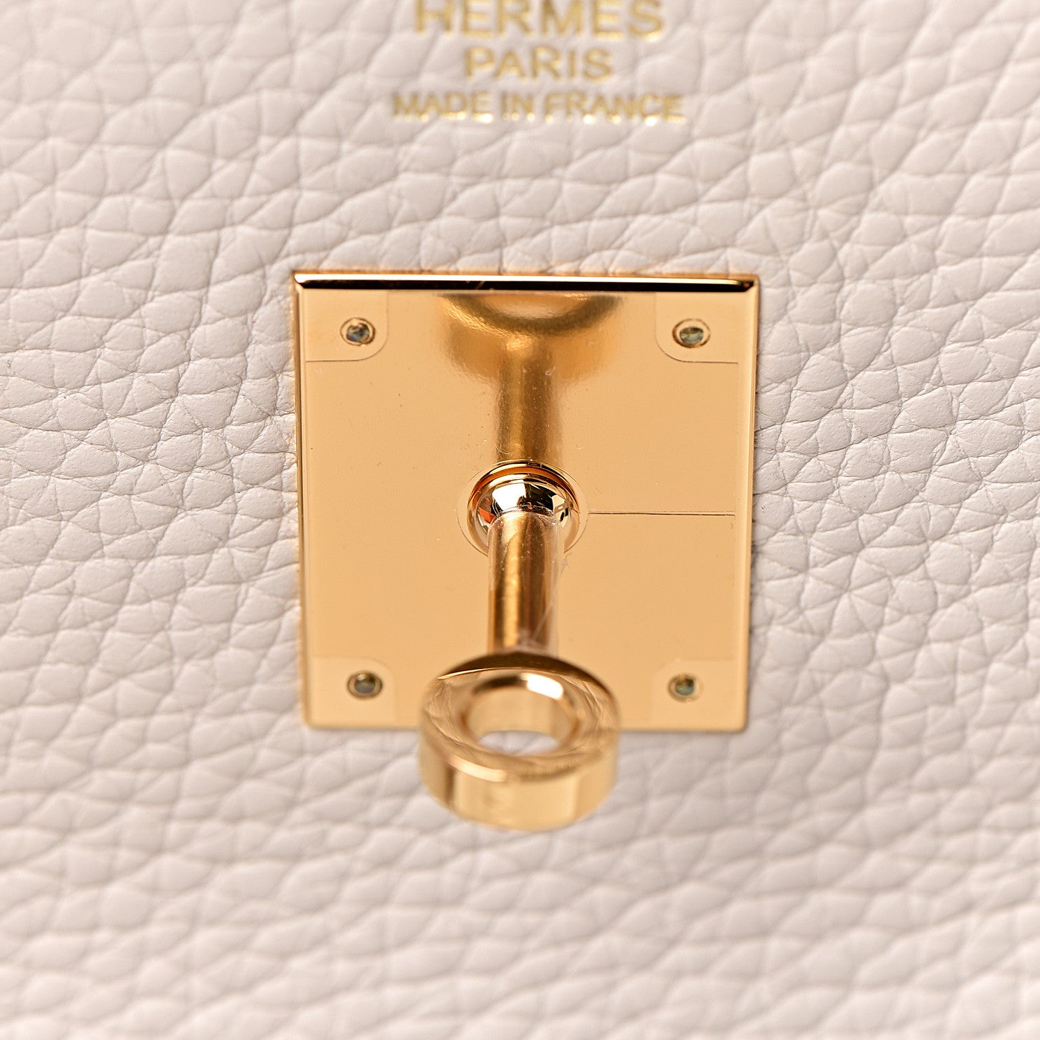 Hermes Taurillon Clemence Birkin 30 Craie 7 of 38