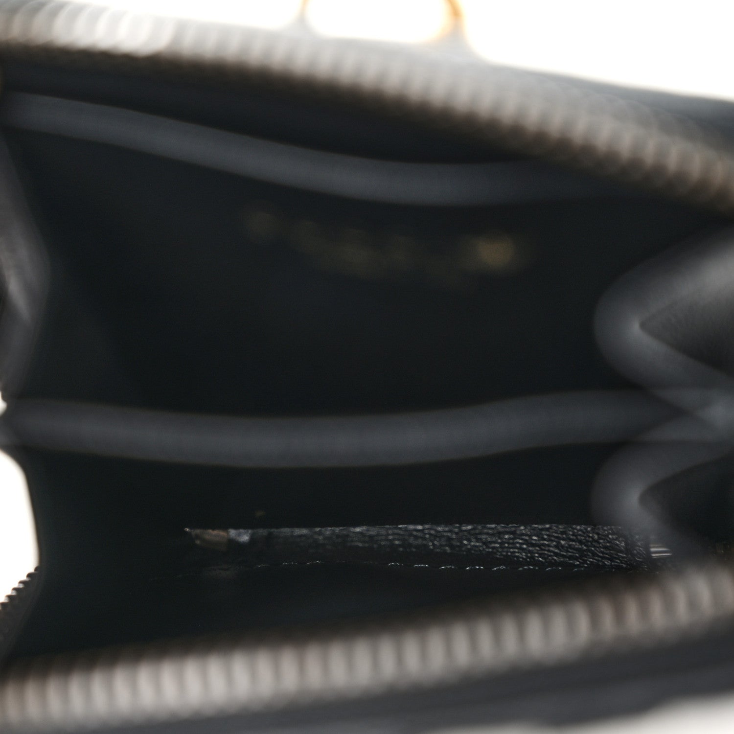 Gucci X ADIDAS Textured Dollar Calfskin Web Trefoil Mini Pouch Set Shoulder Bag Black Off White 7 of 14